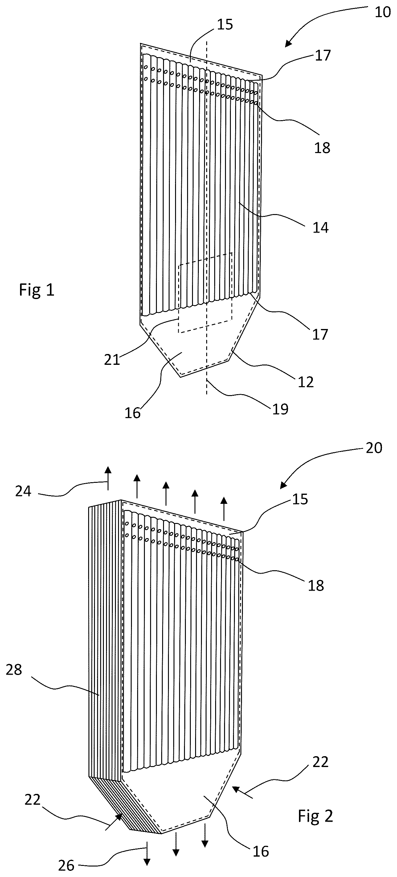 Patent US12104853 — Heat exchanger apparatus — Figure 1