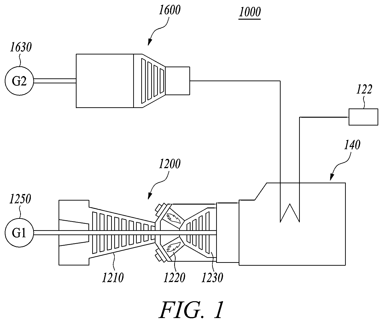 Patent US12104860 Figure 1 – Once-through heat exchanger and heat recovery steam generator including the same