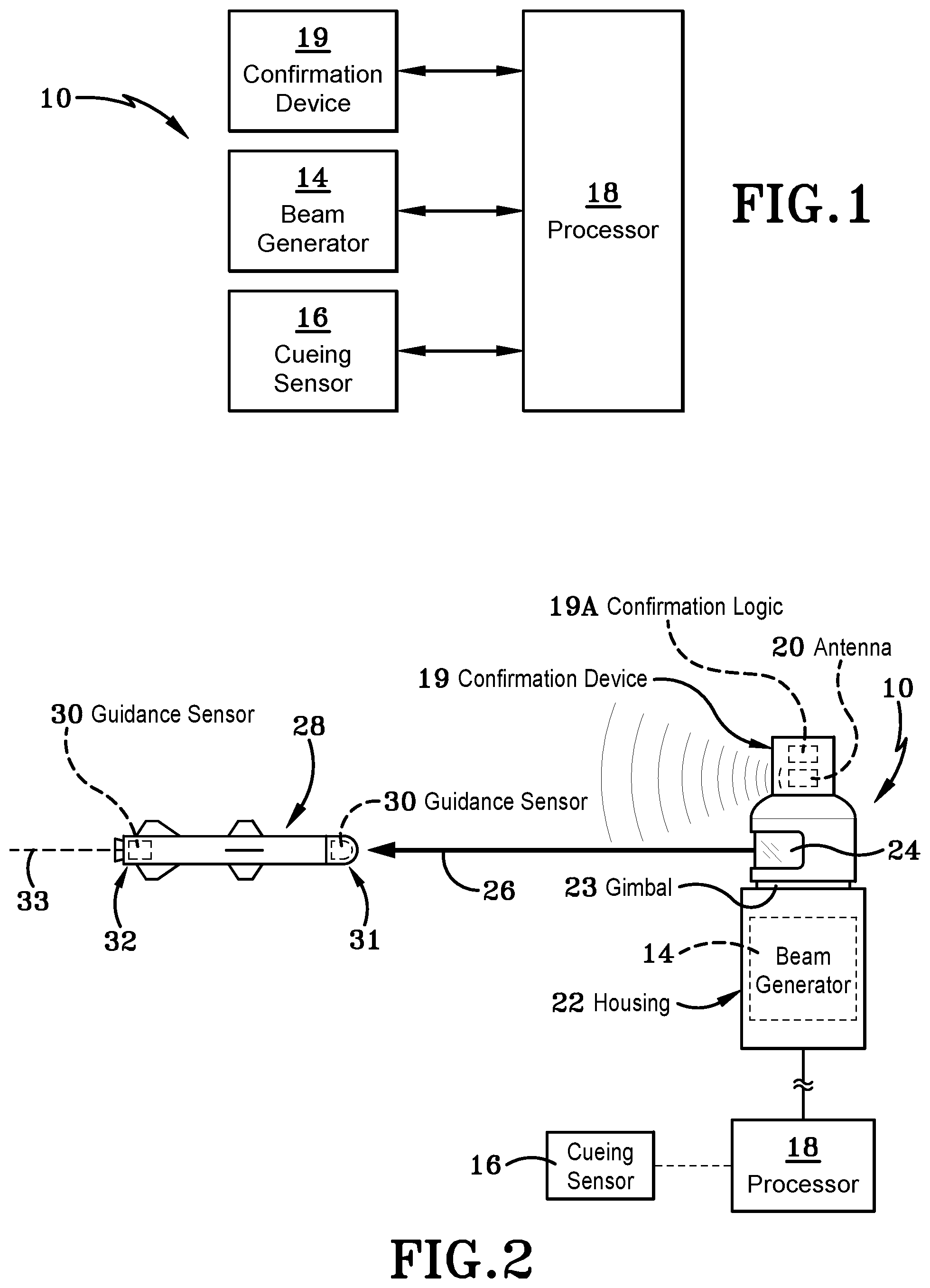 Patent US12104881 — Countermeasure system having a confirmation device and method thereof — Figure 1