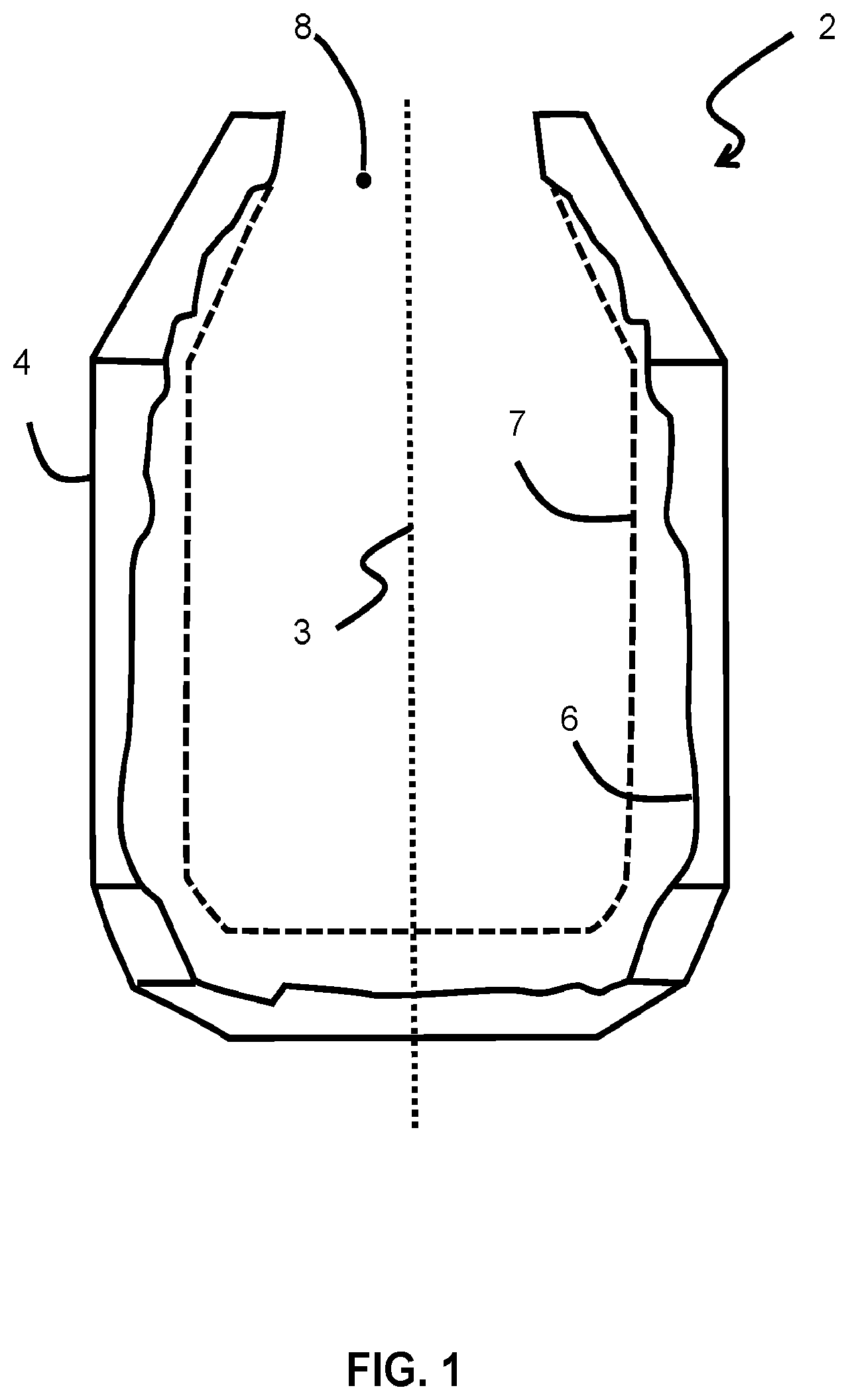 Patent US12104890 — System, device and method for measuring the interior refractory lining of a vessel — Figure 1