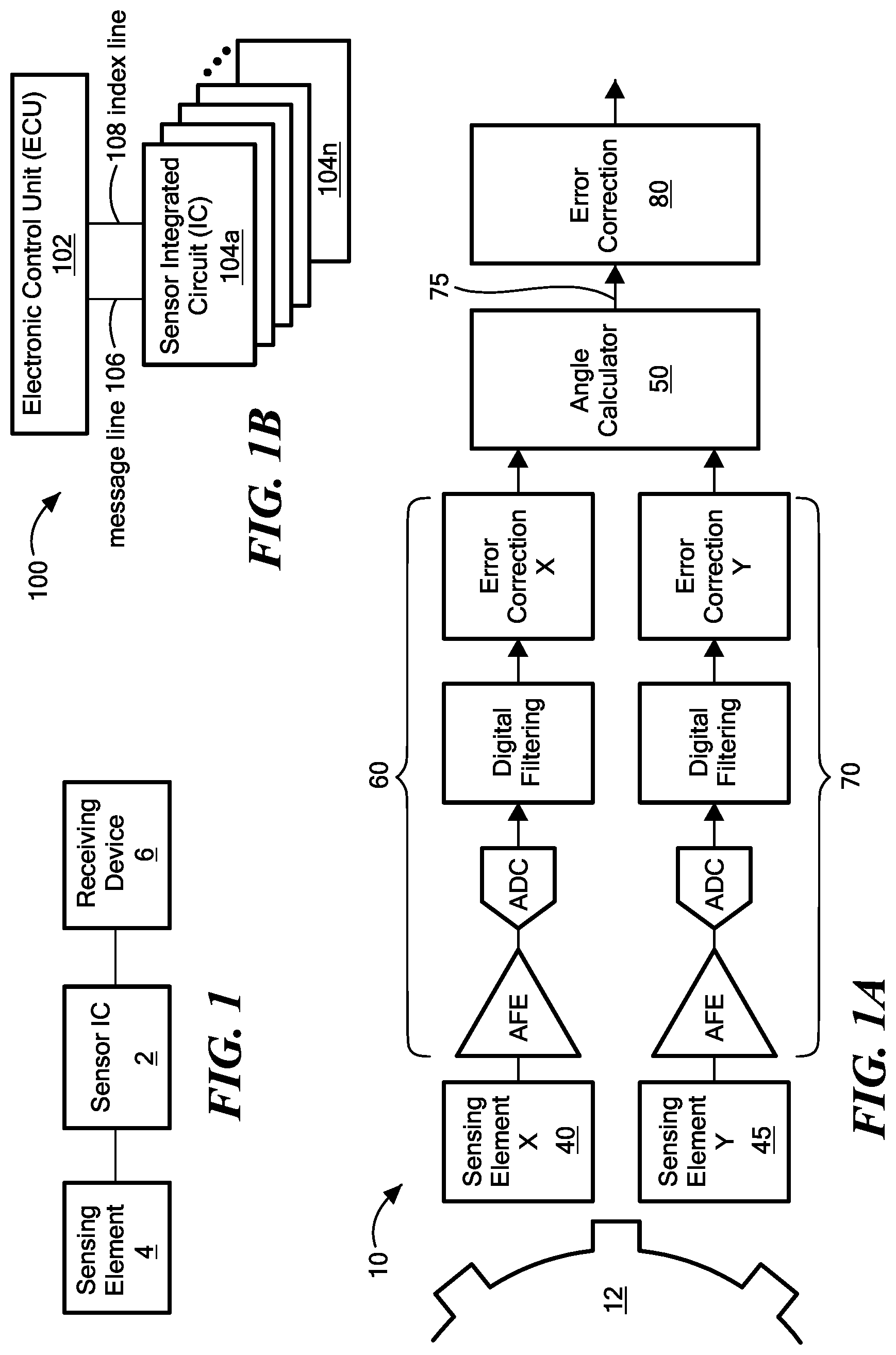 Patent US12104900 — Sensor with estimated real-time parameter data — Figure 1