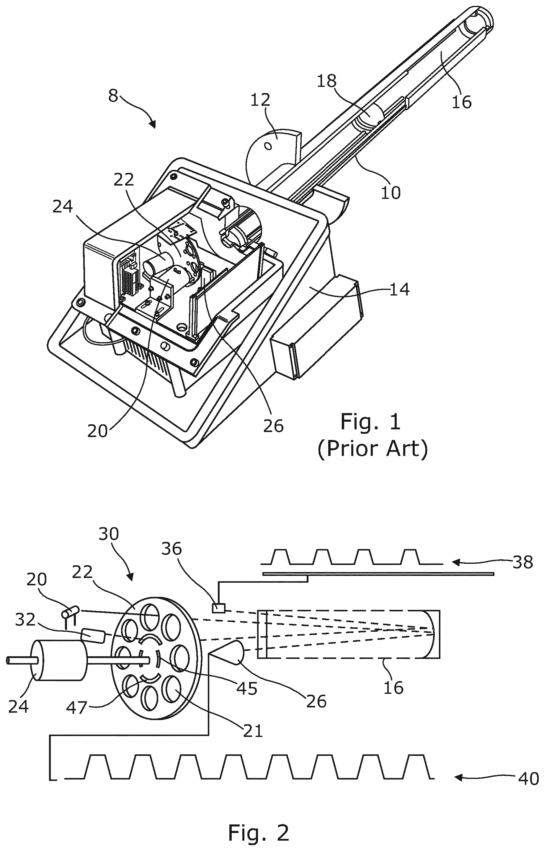 Patent US12104957 — In-situ infra-red and ultra-violet photometer — Figure 1