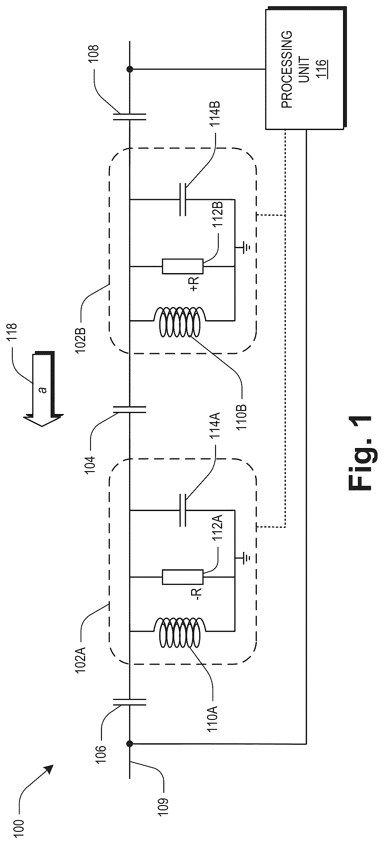 Patent US12104967 — Electromechanical force sensor based on extrema degeneracy point with nonlinear response — Figure 1