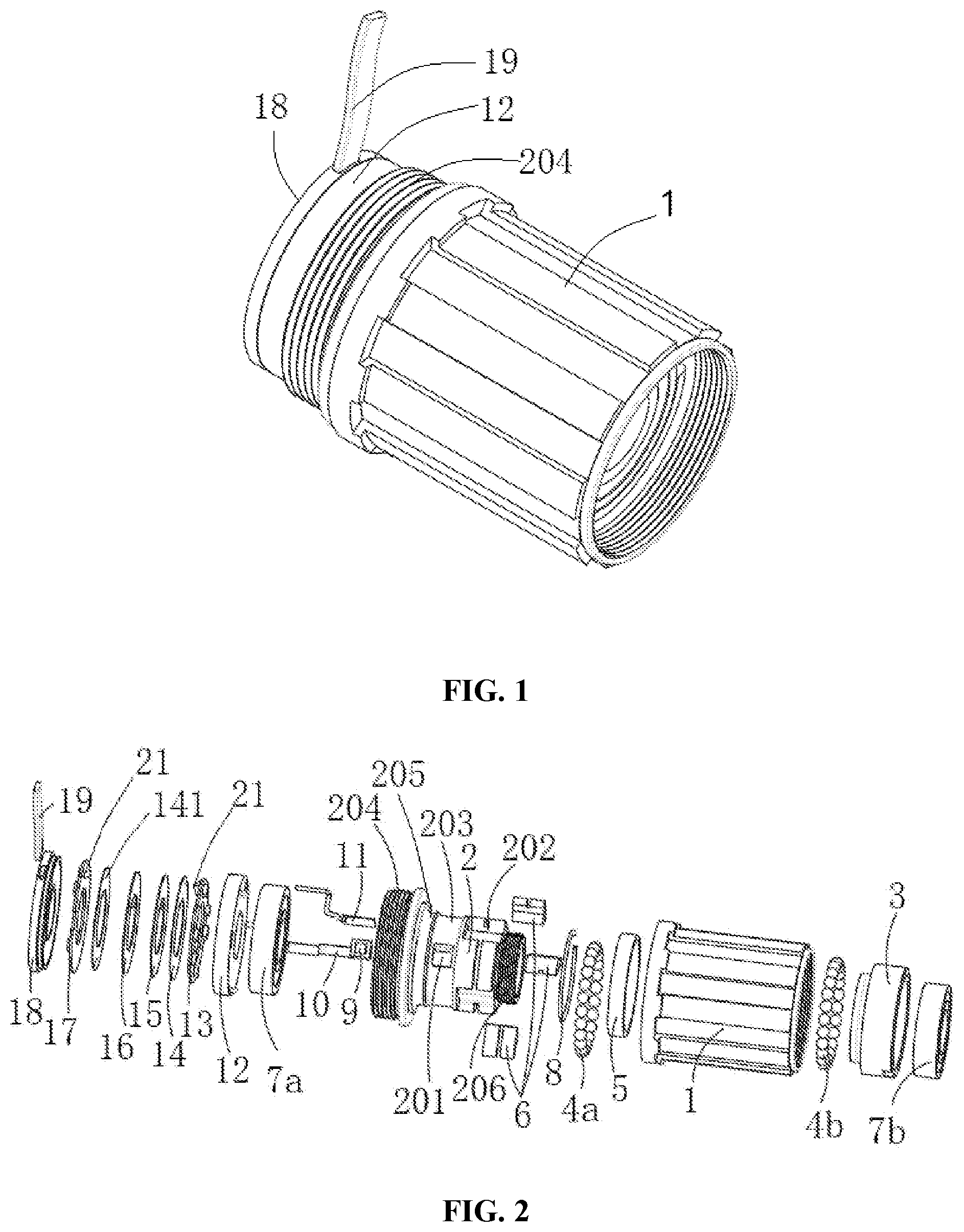 Patent US12104974 — Freehub torque and speed sensing device — Figure 1