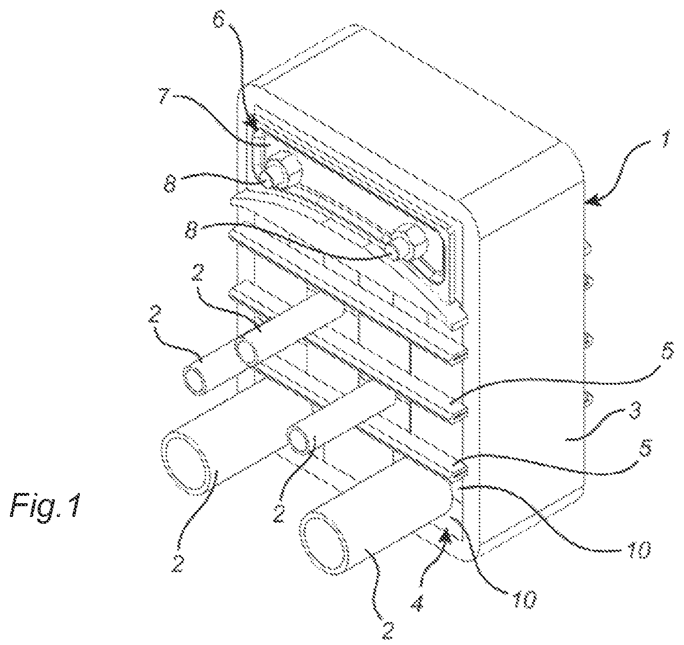 Patent US12104983 — Pressure test insert and frame — Figure 1