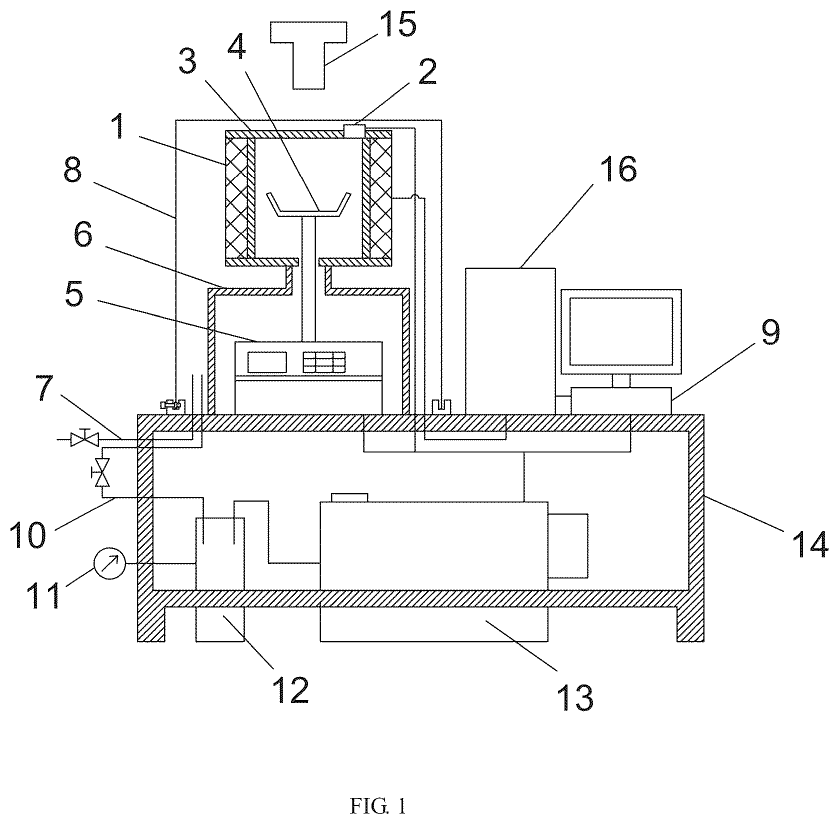 Patent US12105005 — Apparatus for evaluating dried crystal error in CO 2 drying experiment and use method thereof — Figure 1