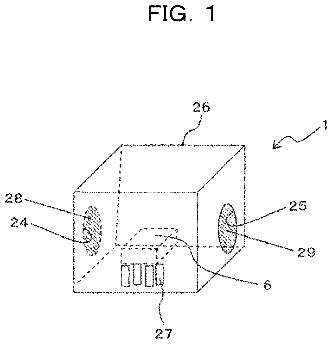 Patent US12105043 — Gas sensor and gas sensor cartridge — Figure 1
