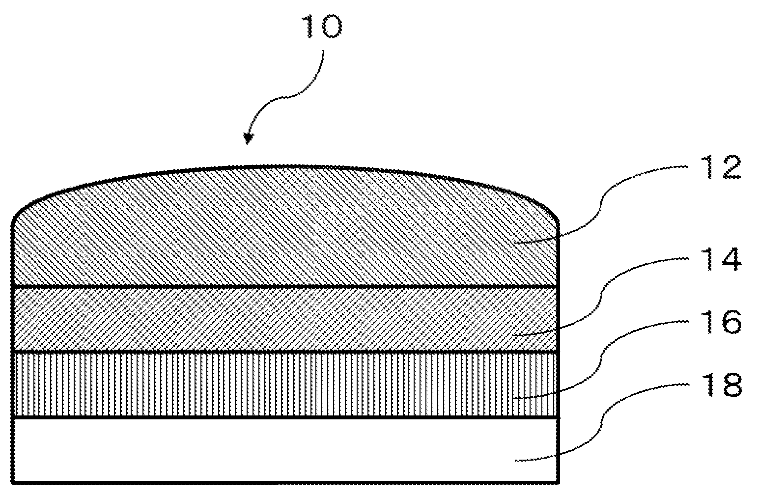 Patent US12105055 — Backing material for ultrasonic probe, method of manufacturing same, and ultrasonic probe — Figure 1