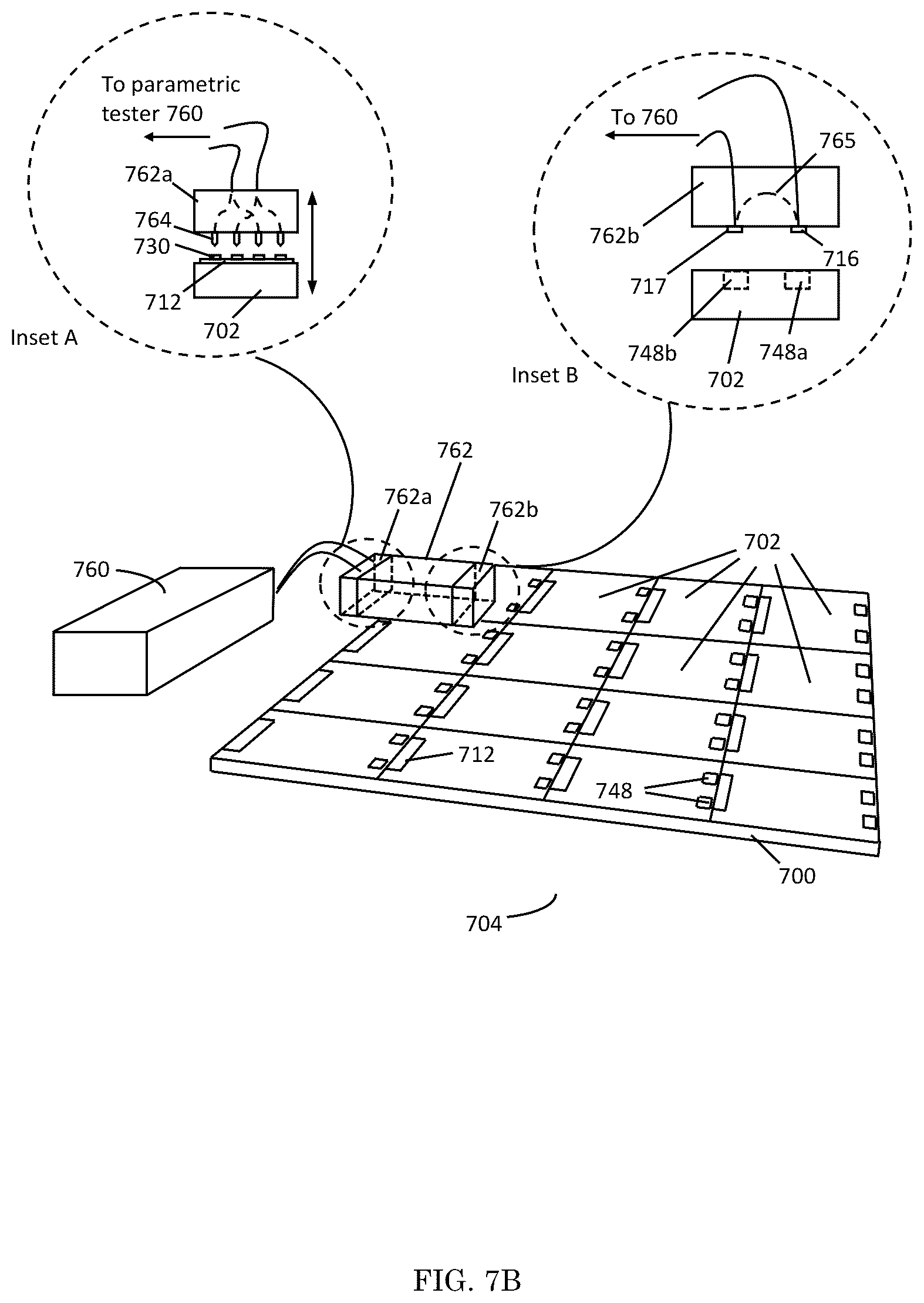 Patent US12105141 Figure 16 – Structure and method for testing of PIC with an upturned mirror
