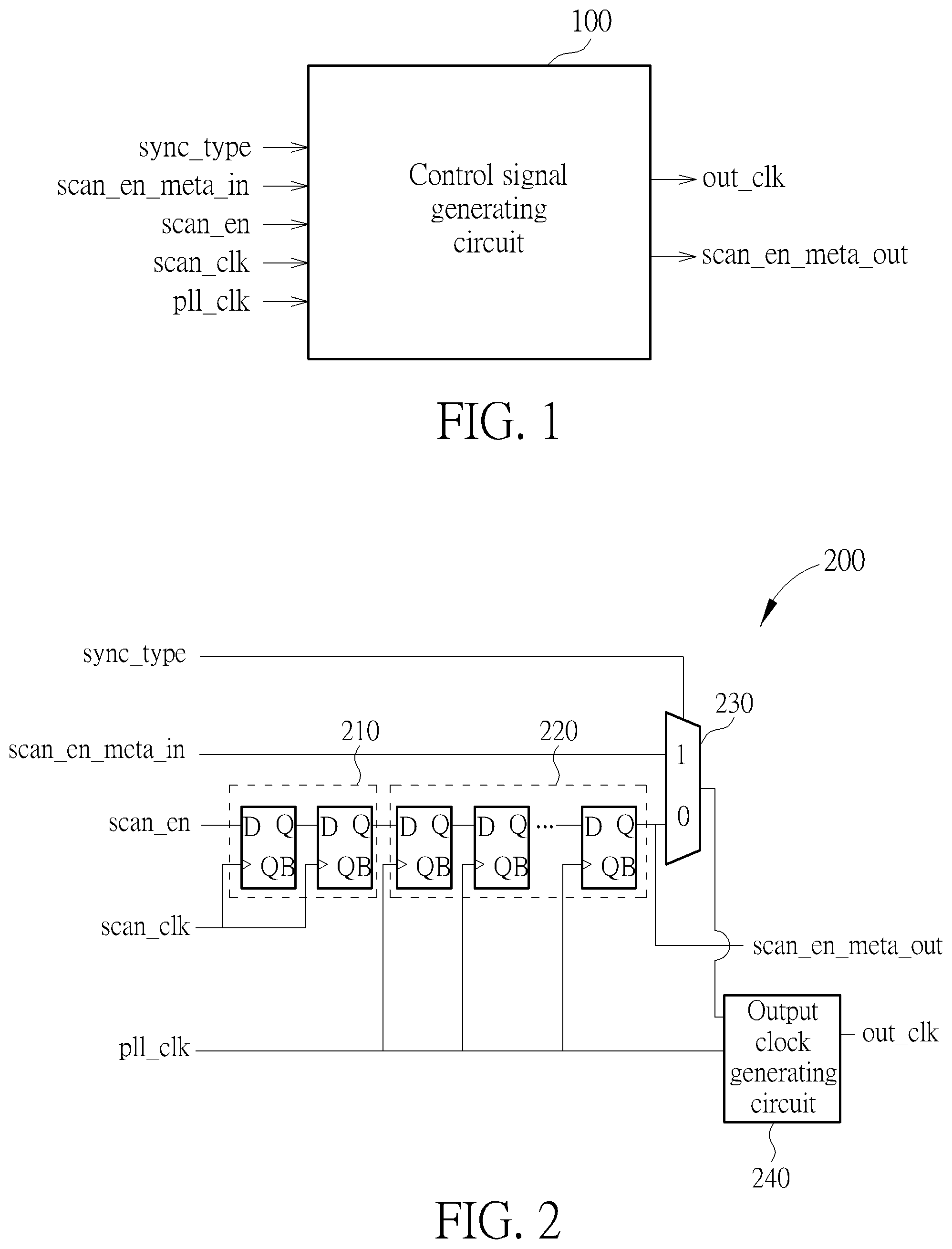 Patent US12105144 — Semiconductor device and method for generating test pulse signals — Figure 1