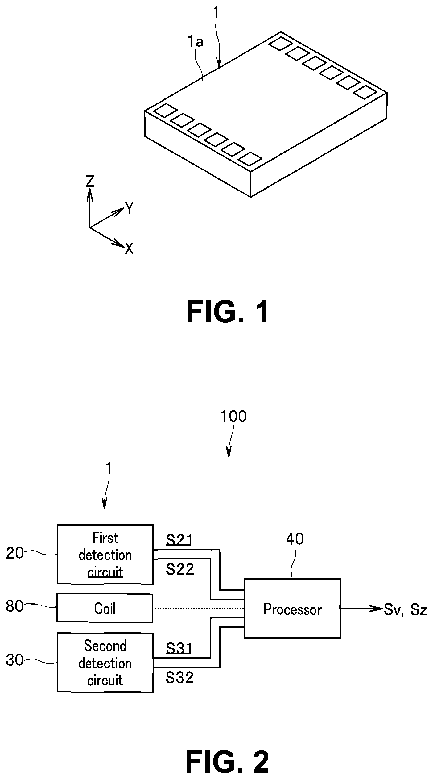 Patent US12105163 — Magnetic sensor — Figure 1