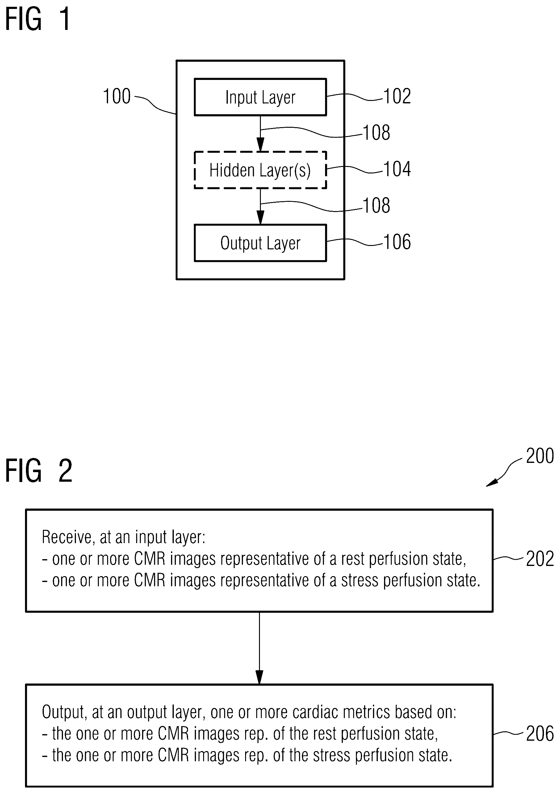 Patent US12105174 — Technique for determining a cardiac metric from CMR images — Figure 1