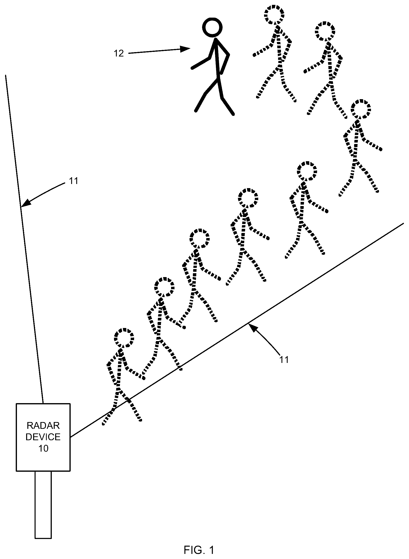 Patent US12105180 — Radar location system and method — Figure 1