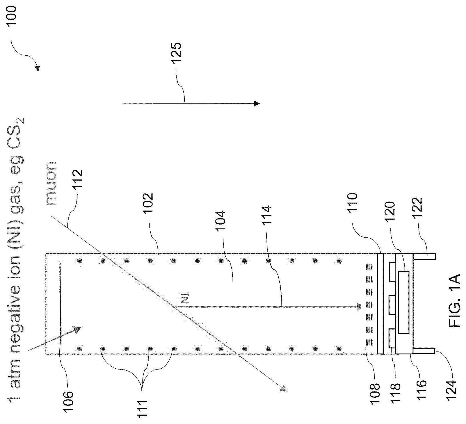 Patent US12105230 — Muon detector for muon tomography — Figure 1