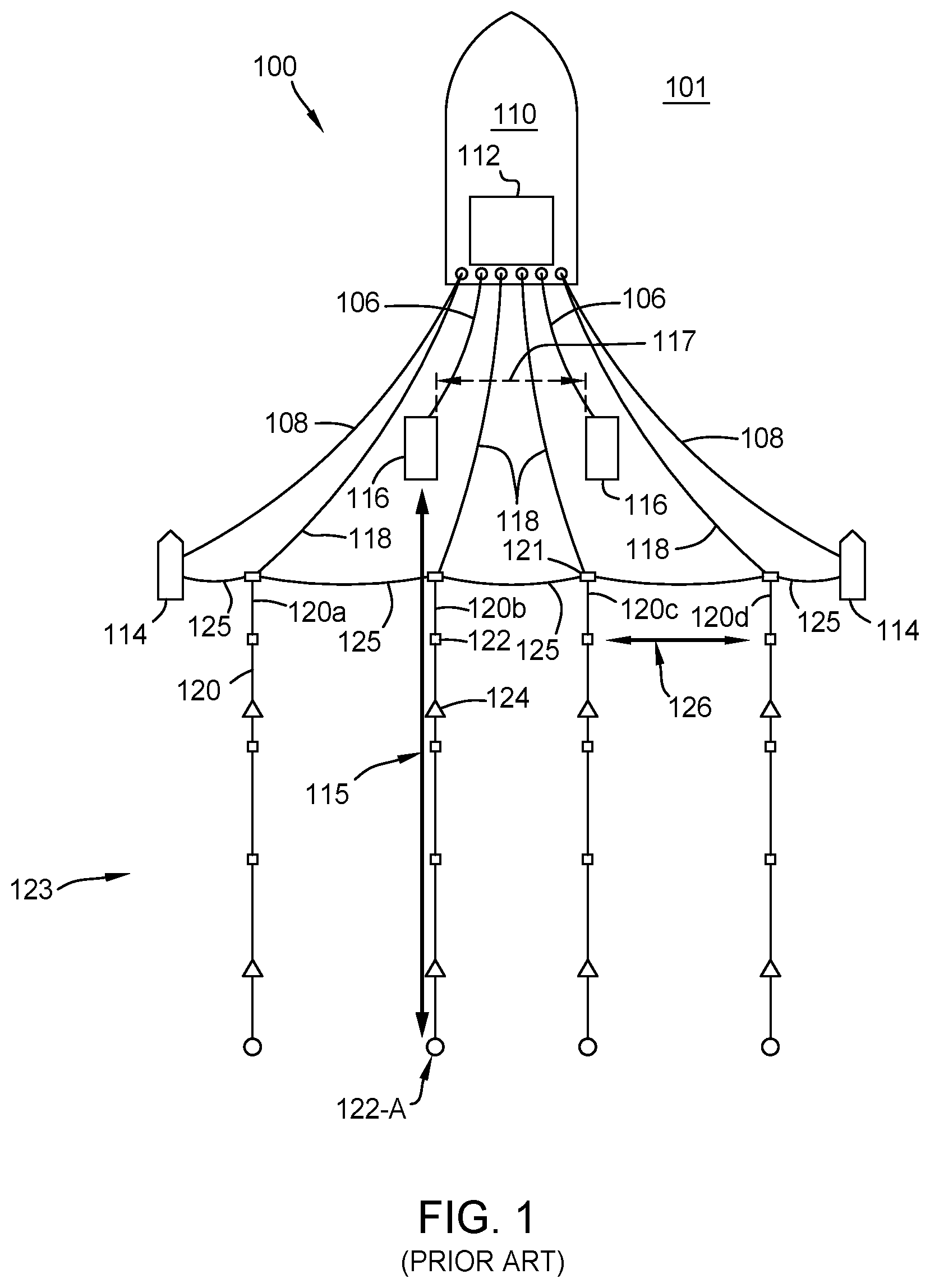 Patent US12105238 — Long offset acquisition — Figure 1