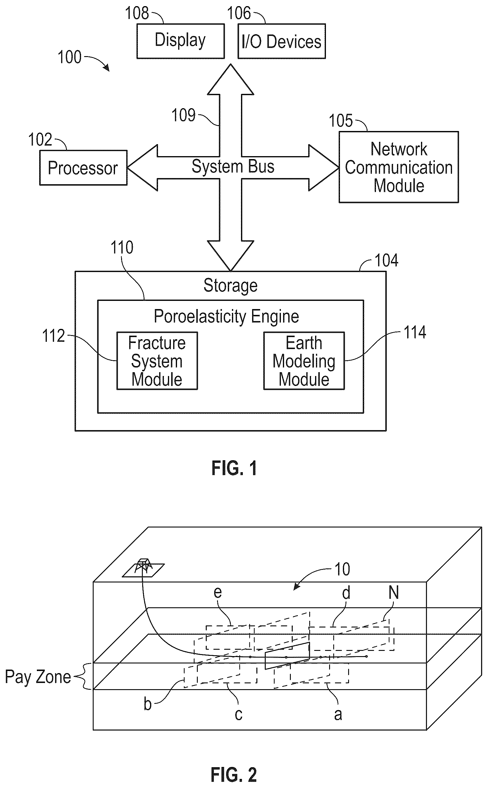 Patent US12105242 — Evaluating anisotropic effective permeability in rock formations having natural fracture networks — Figure 1