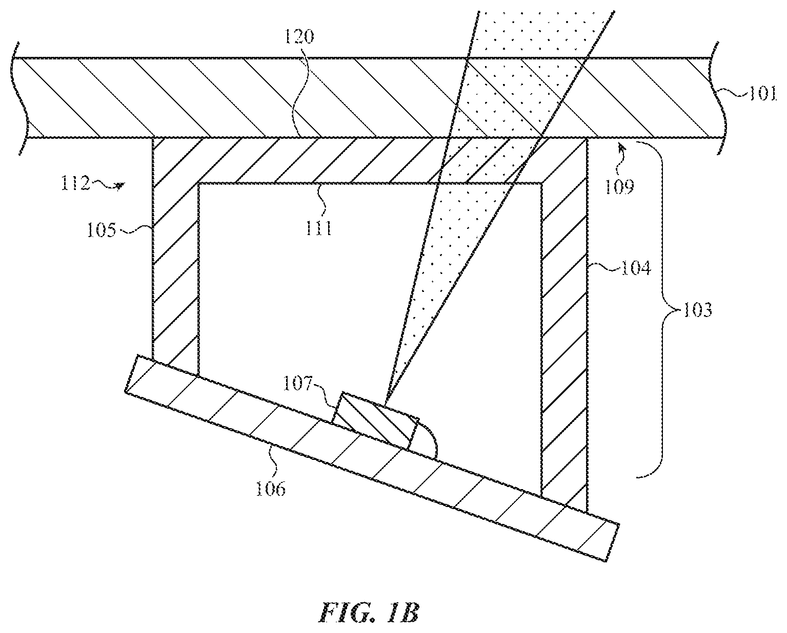 Patent US12105247 Figure 2 – Beam-tilting light source enclosures
