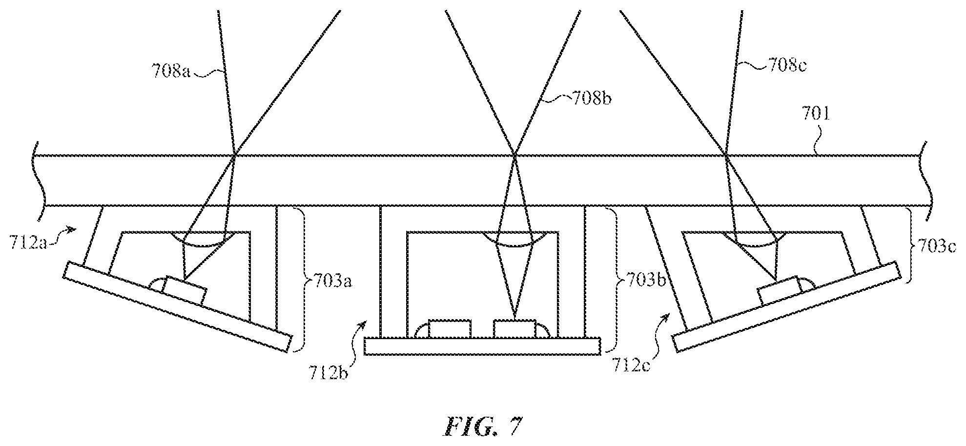 Patent US12105248 Figure 8 – Beam-tilting light source enclosures