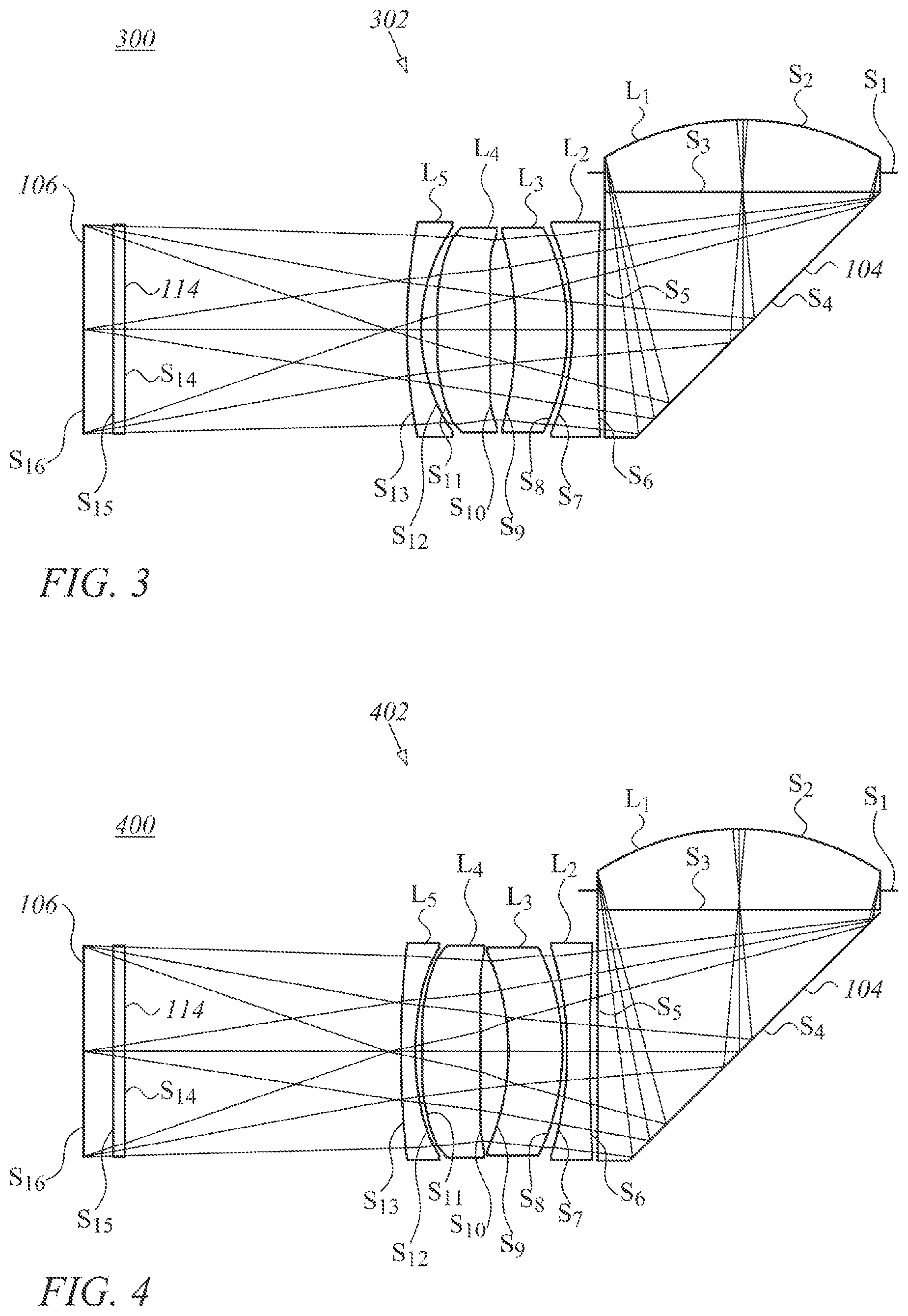 Patent US12105259 Figure 9 – Compact folded lenses with large apertures