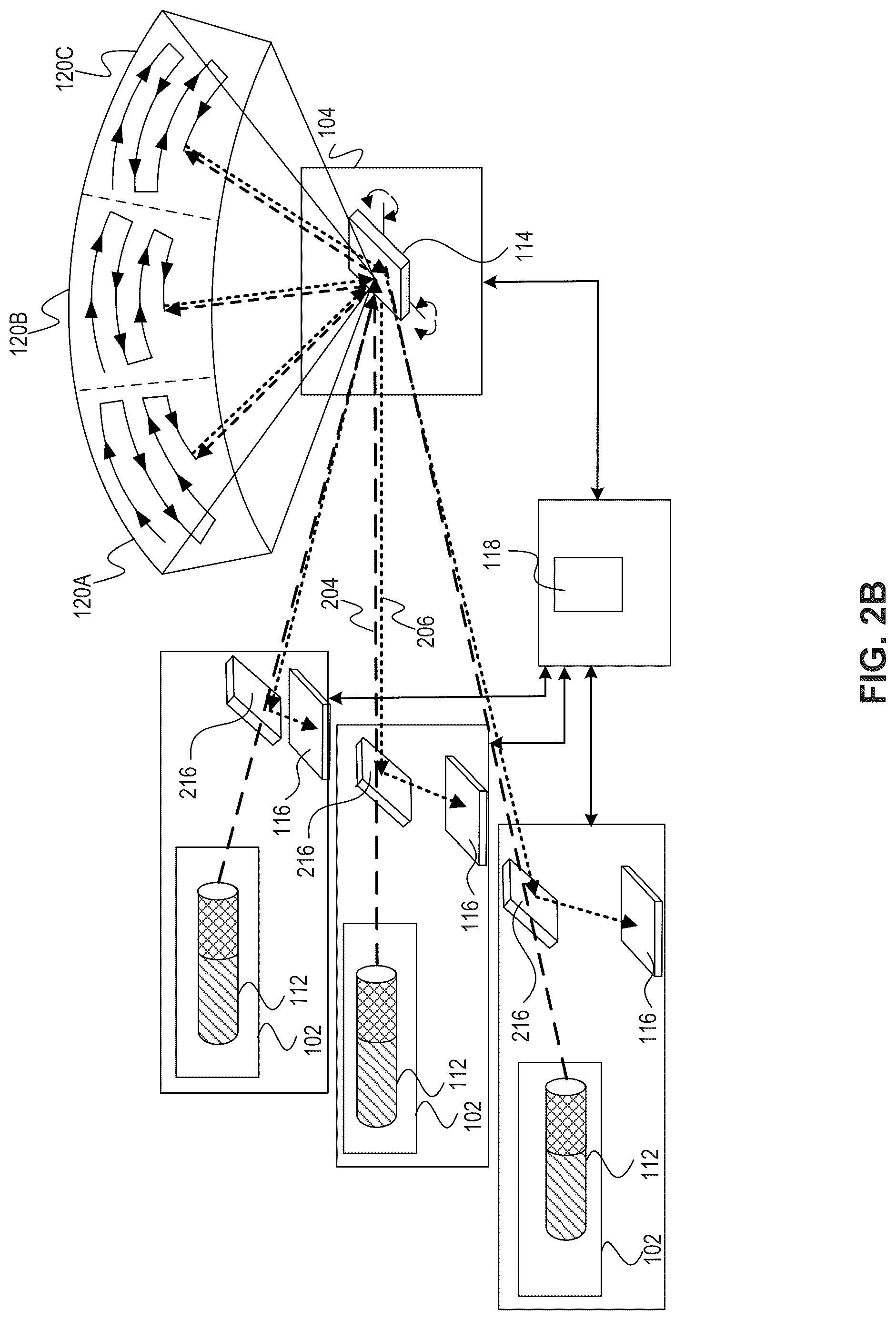 Patent US12105277 Figure 4 – Electrooptical systems having heating elements