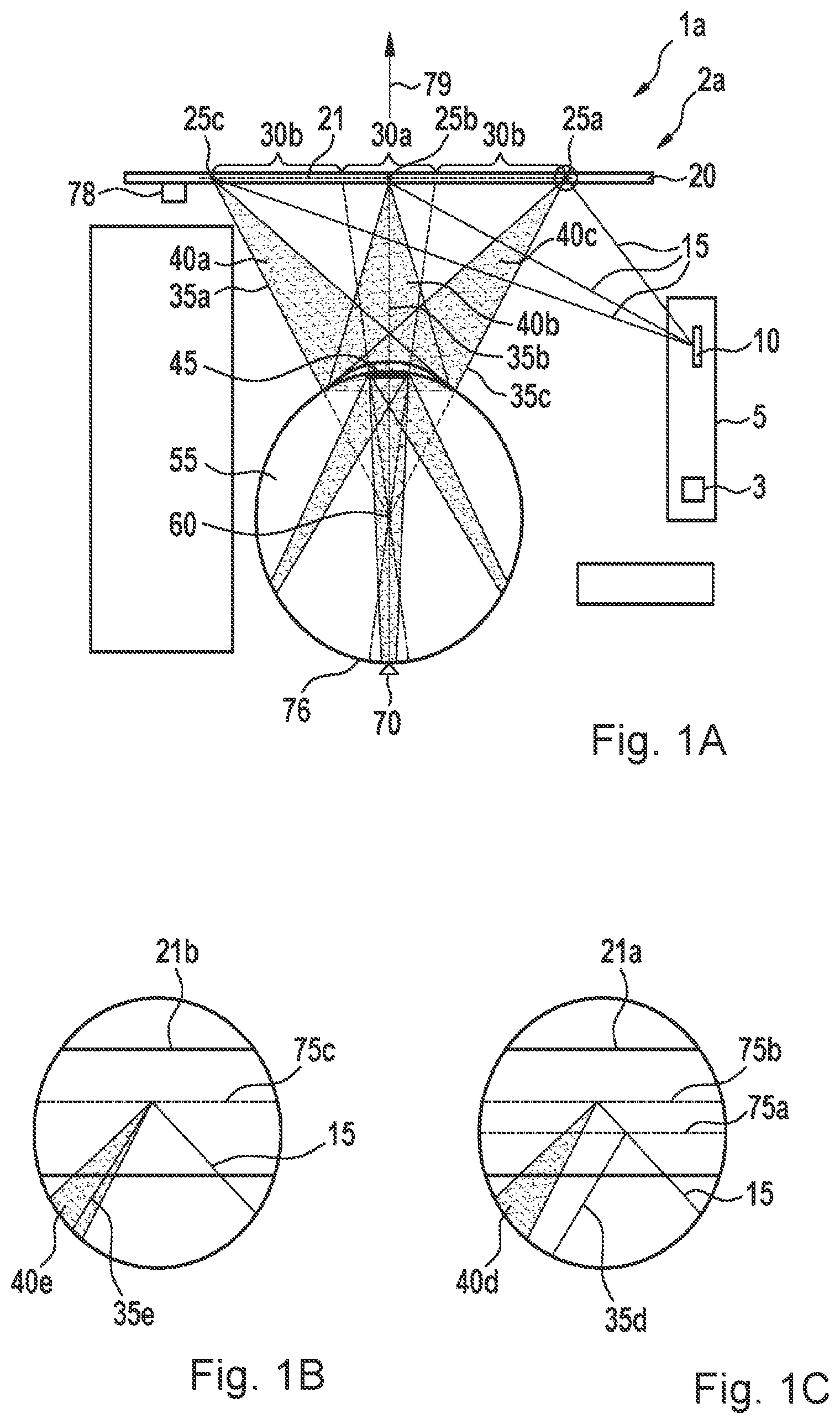 Patent US12105291 — Projection device for smart glasses, method for representing image information, using a projection device, and control unit — Figure 1