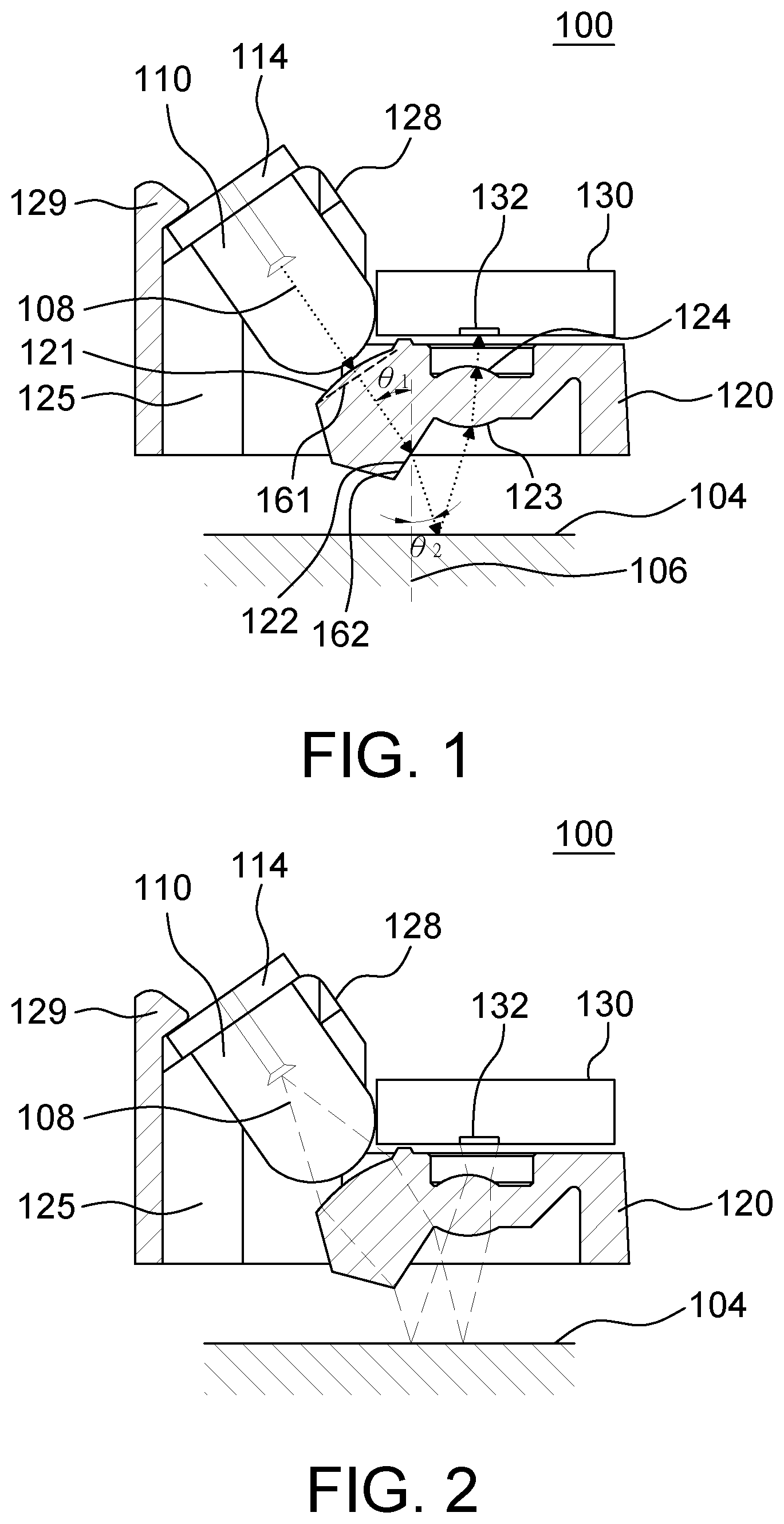 Patent US12105297 — Optical mouse and light pipe thereof — Figure 1