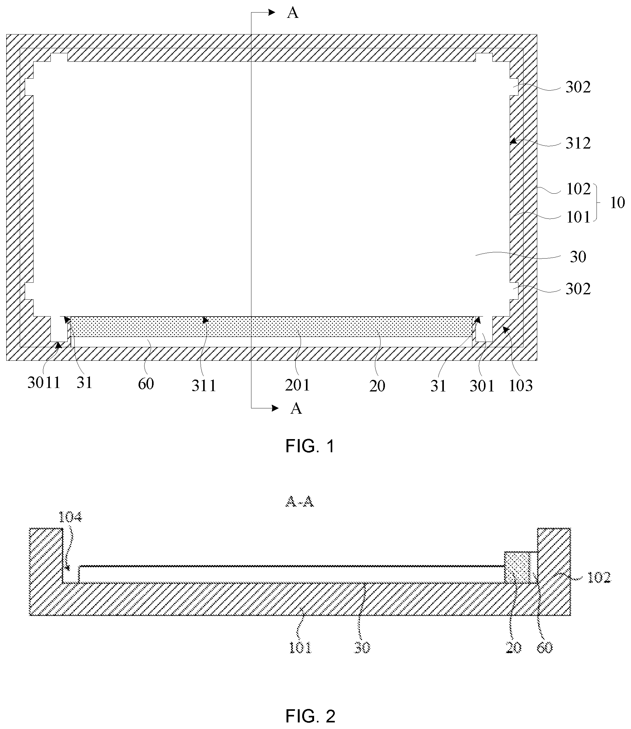 Patent US12105311 — Backlight module, display panel and display apparatus — Figure 1