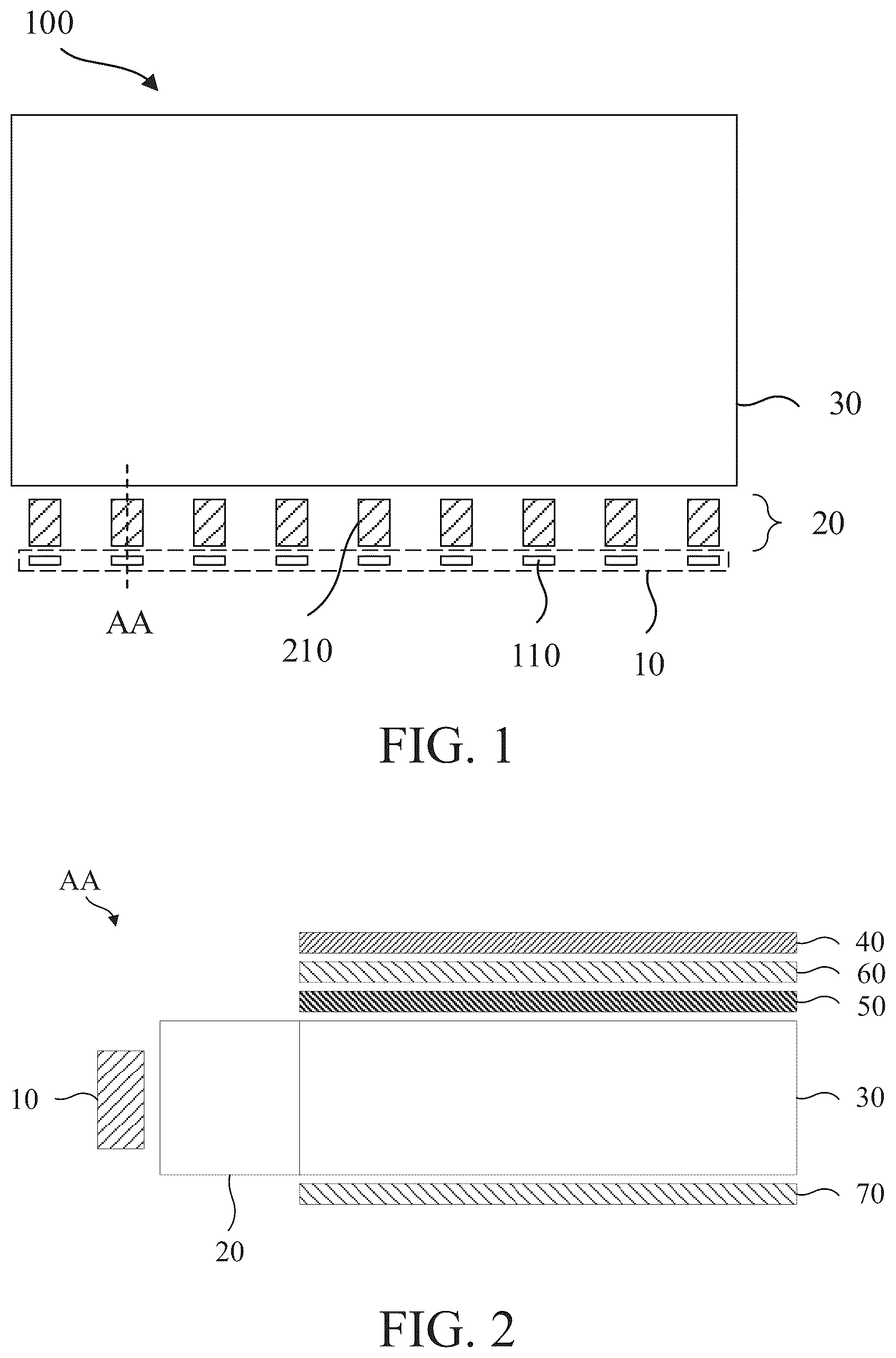 Patent US12105315 — Backlight module and display device including light concentration structure and viewing angle switch assembly — Figure 1