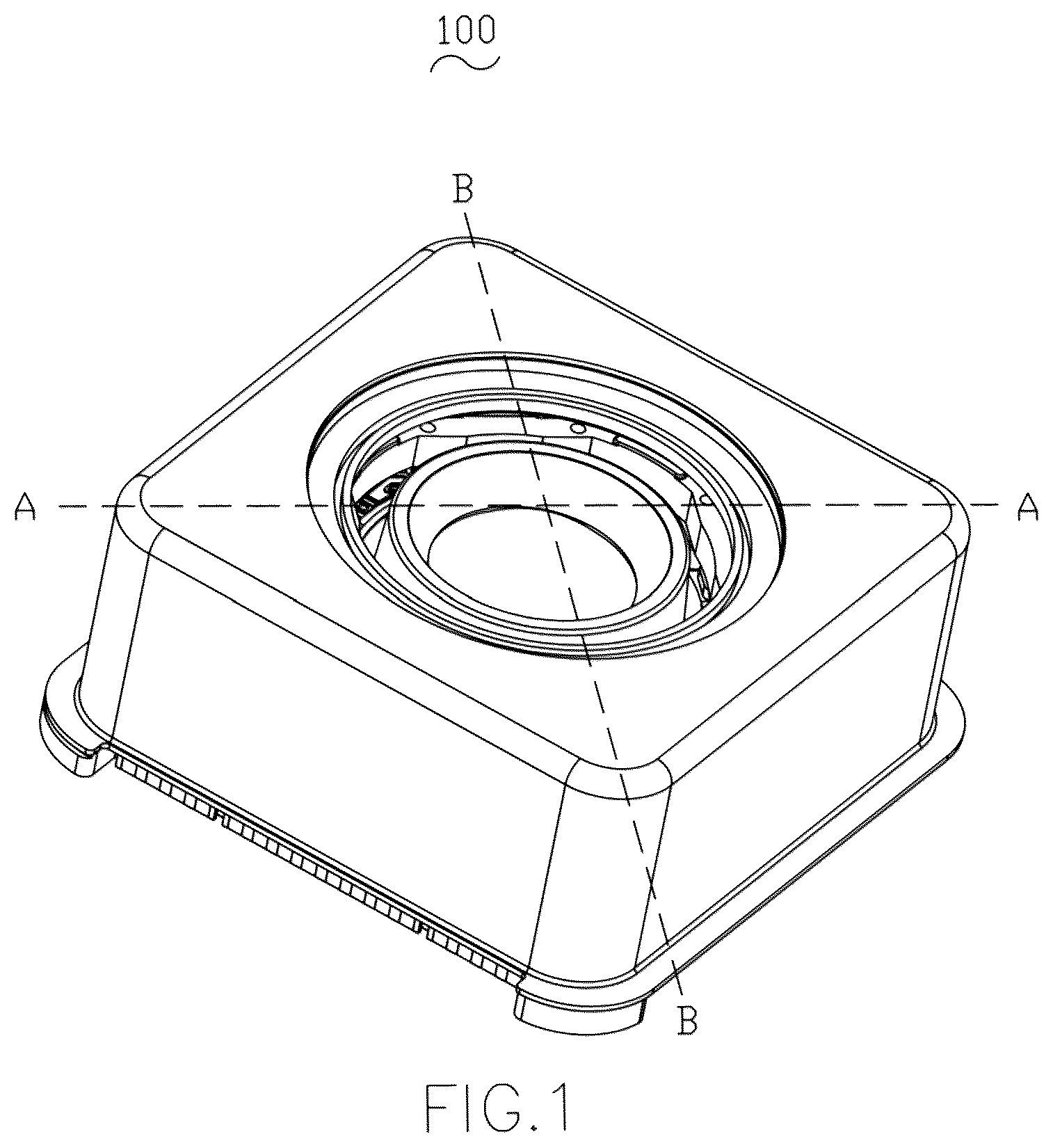 Patent US12105345 — Lens module — Figure 1