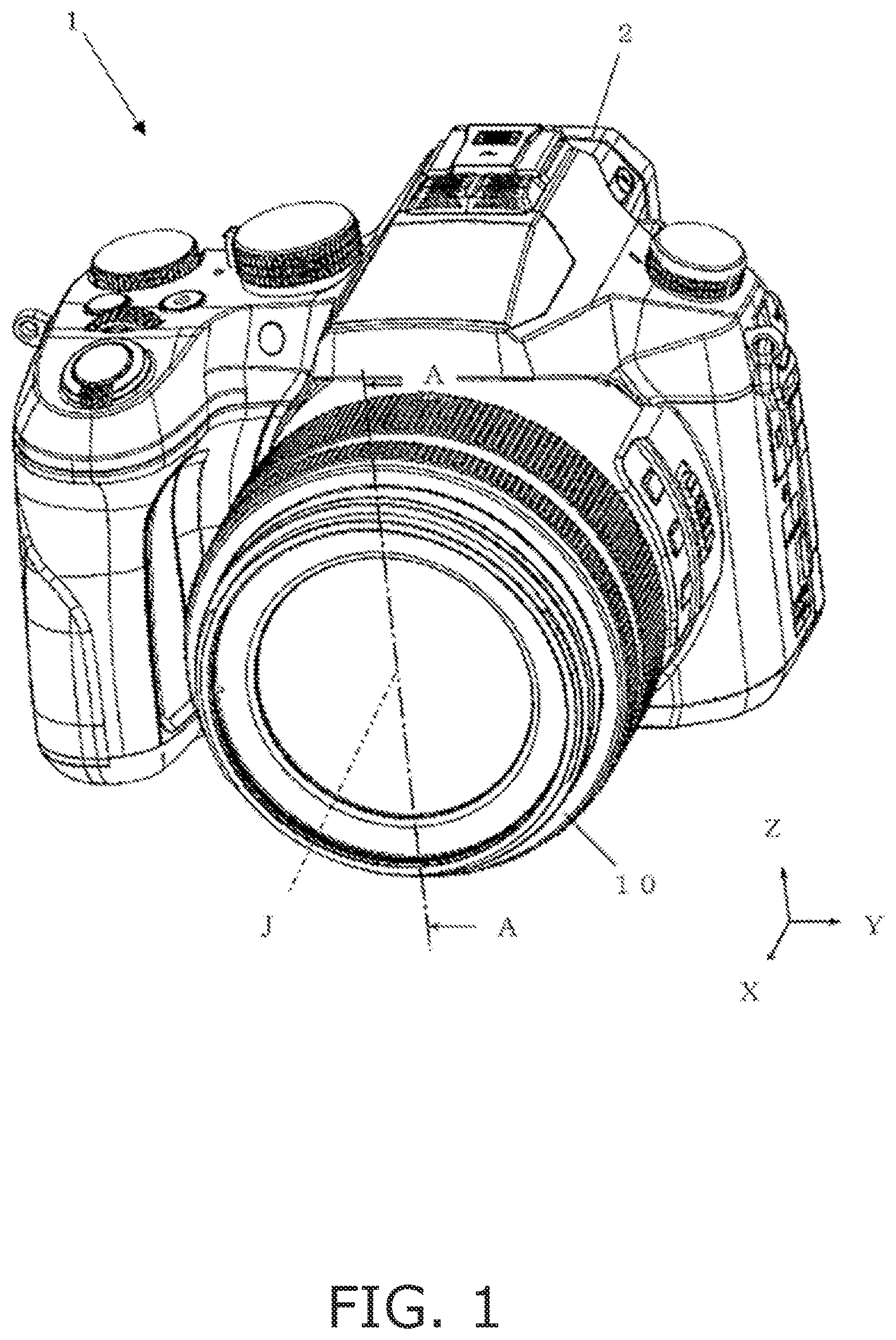 Patent US12105346 — Lens barrel and imaging device comprising same — Figure 1