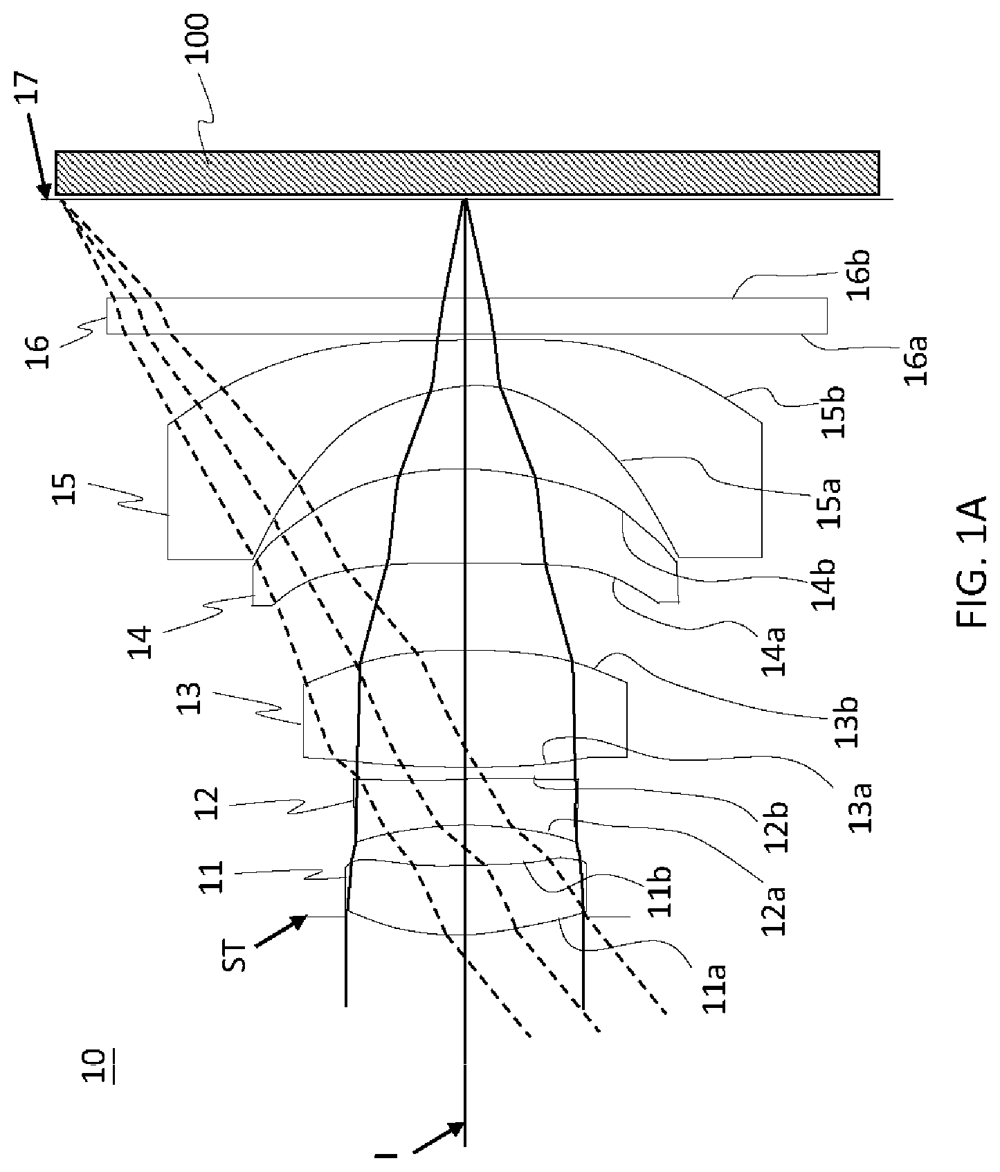 Patent US12105352 Figure 1 – Optical imaging lens, imaging device, and electronic device