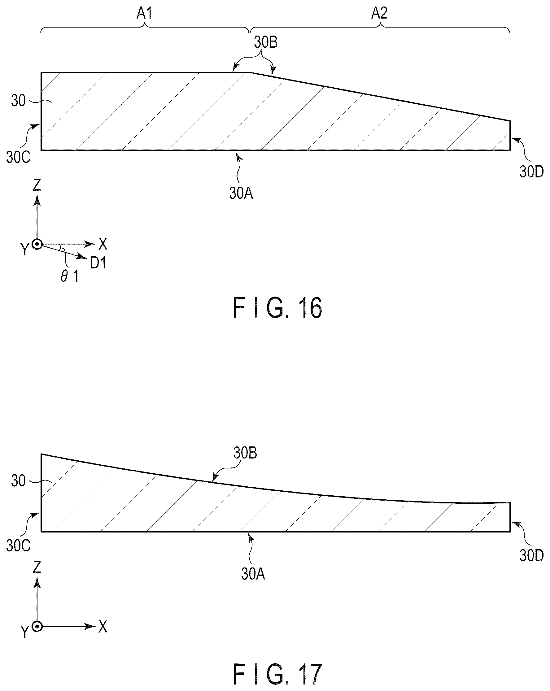 Patent US12105369 Figure 16 – Display device and cover glass