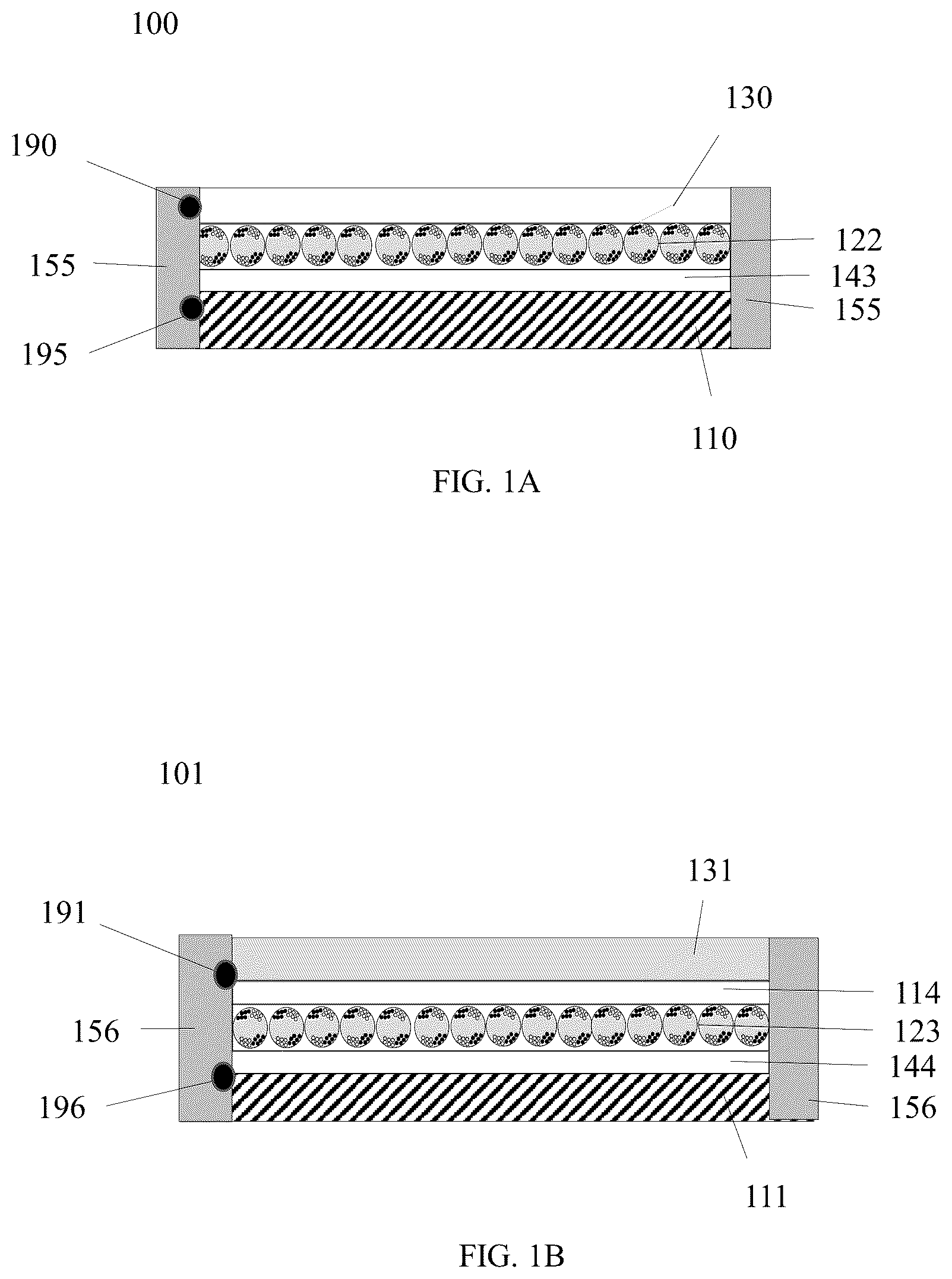 Patent US12105396 — Electro-optic device comprising integrated conductive edge seal and a method of production of the same — Figure 1