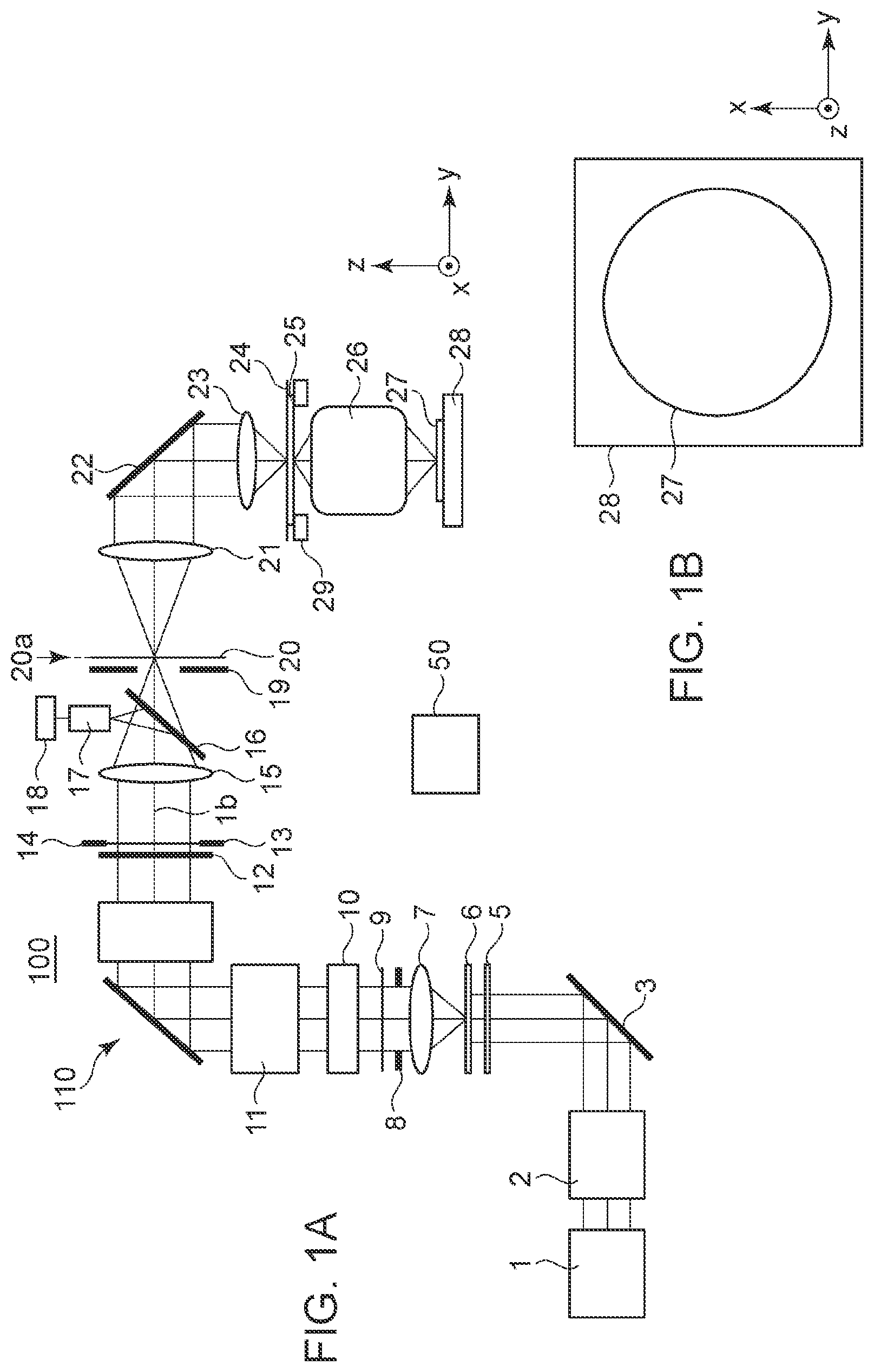 Patent US12105430 — Exposure apparatus, exposure method, and manufacturing method for product — Figure 1