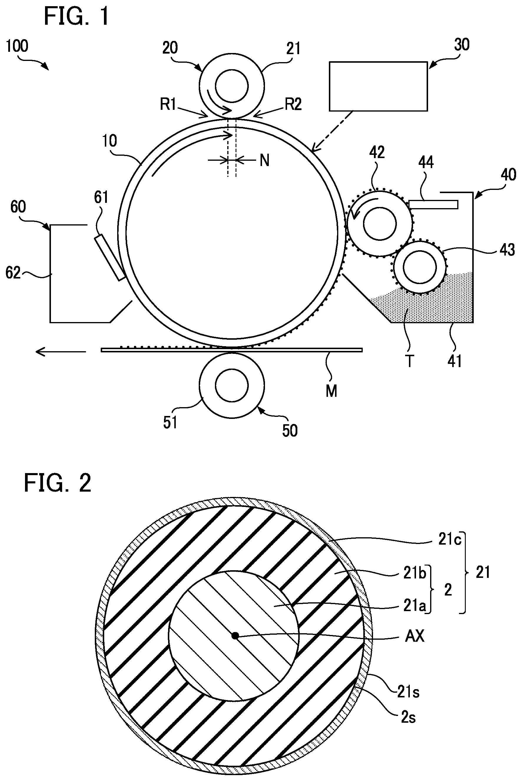 Patent US12105435 — Conductive roller — Figure 1