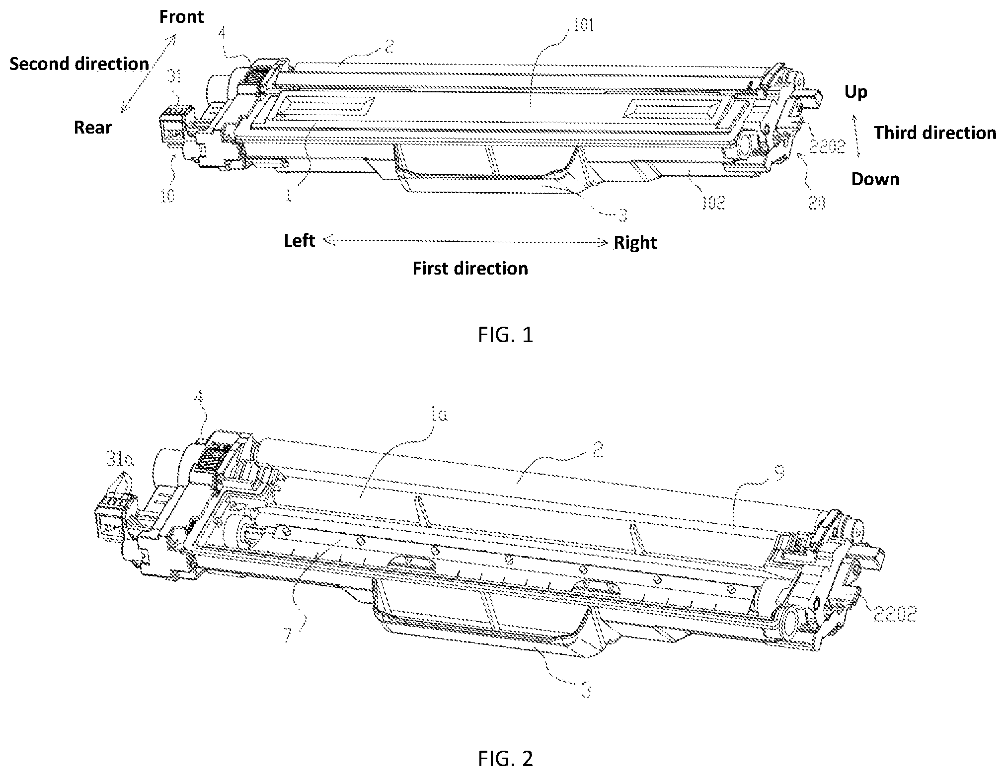 Patent US12105443 Figure 1 – Developing cartridge