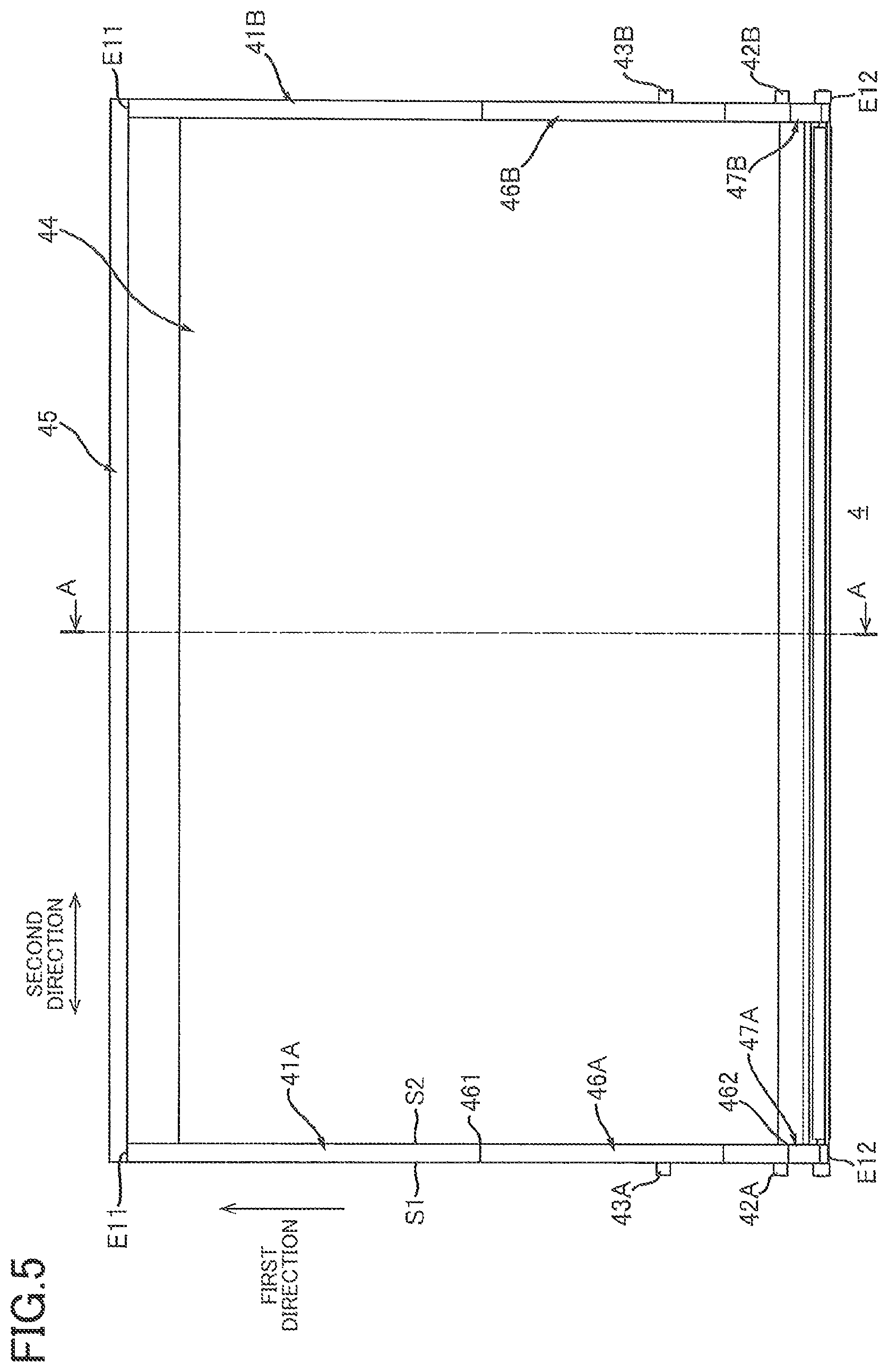 Patent US12105456 Figure 5 – Image forming device having drawer