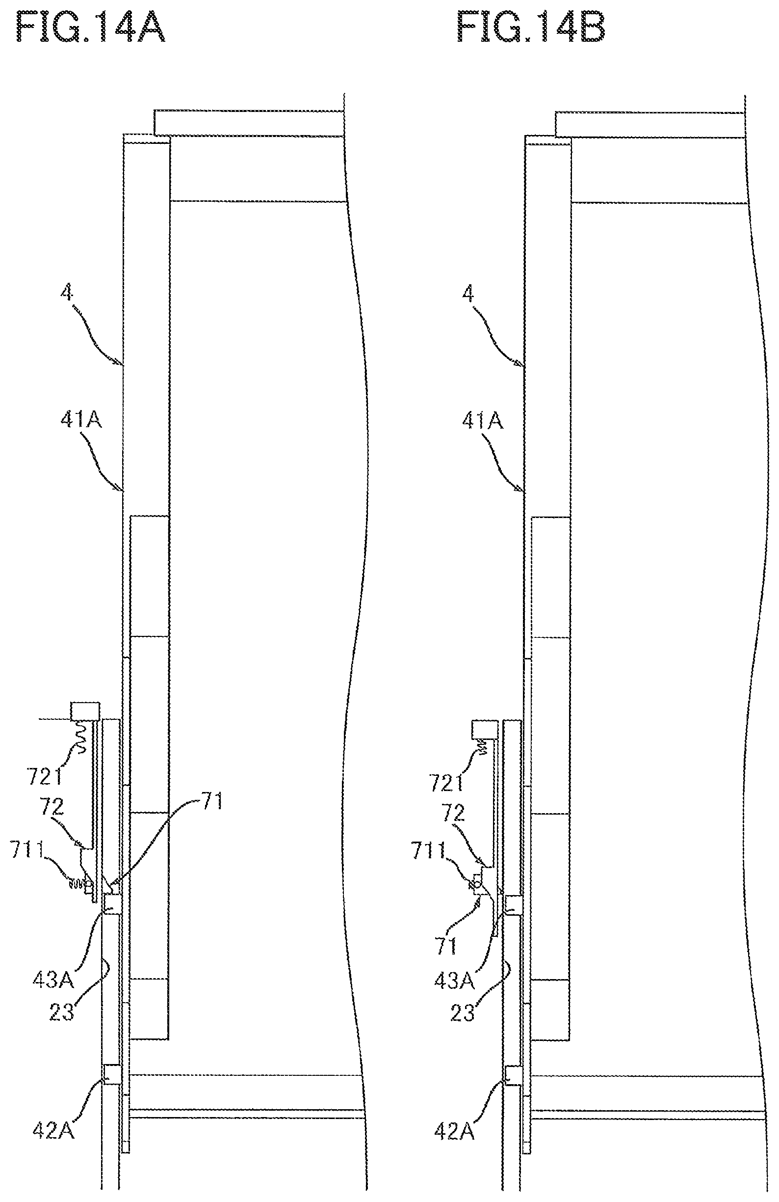 Patent US12105456 Figure 14 – Image forming device having drawer