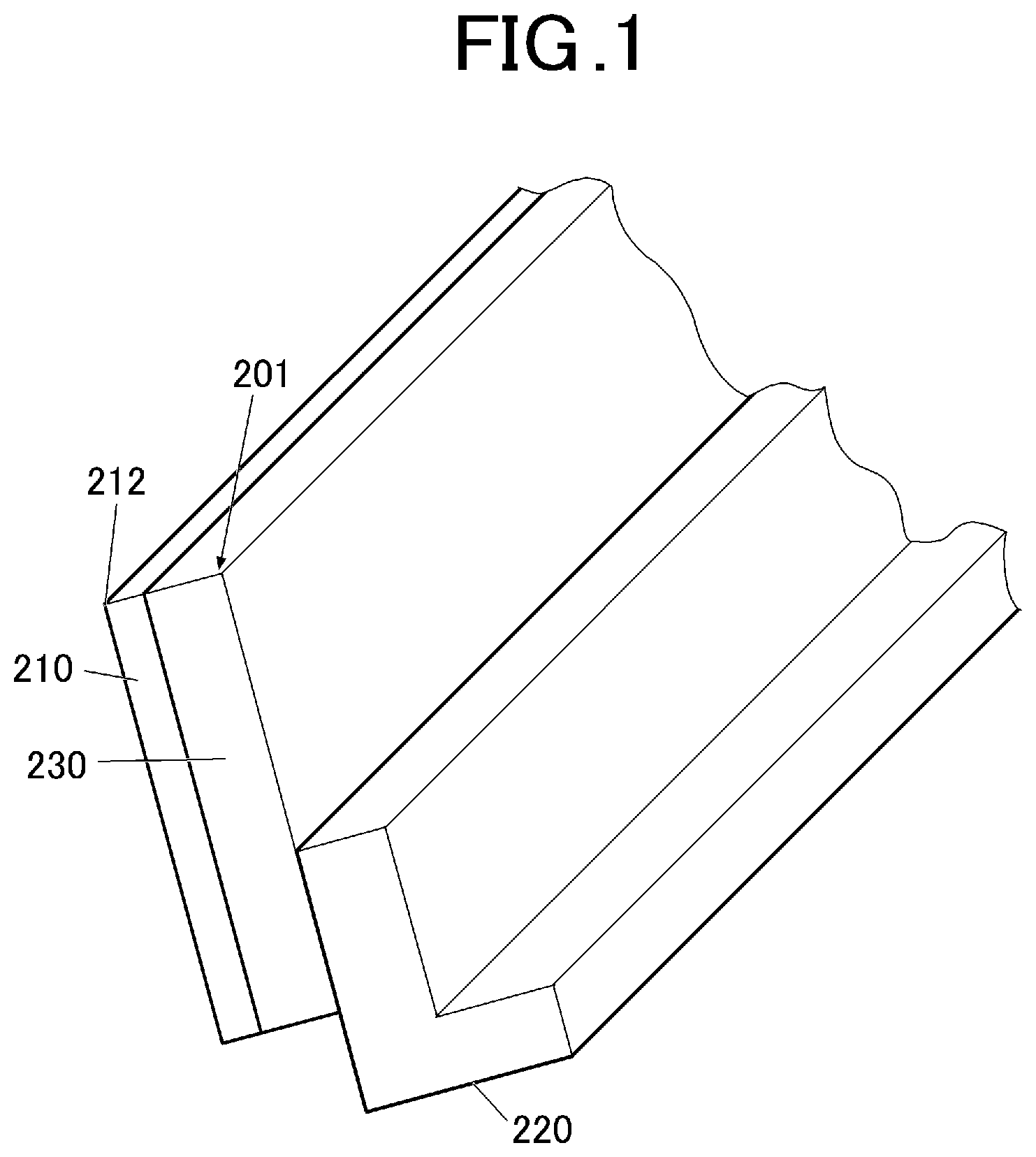 Patent US12105460 — Cleaning blade, method for manufacturing cleaning blade, and image forming apparatus — Figure 1
