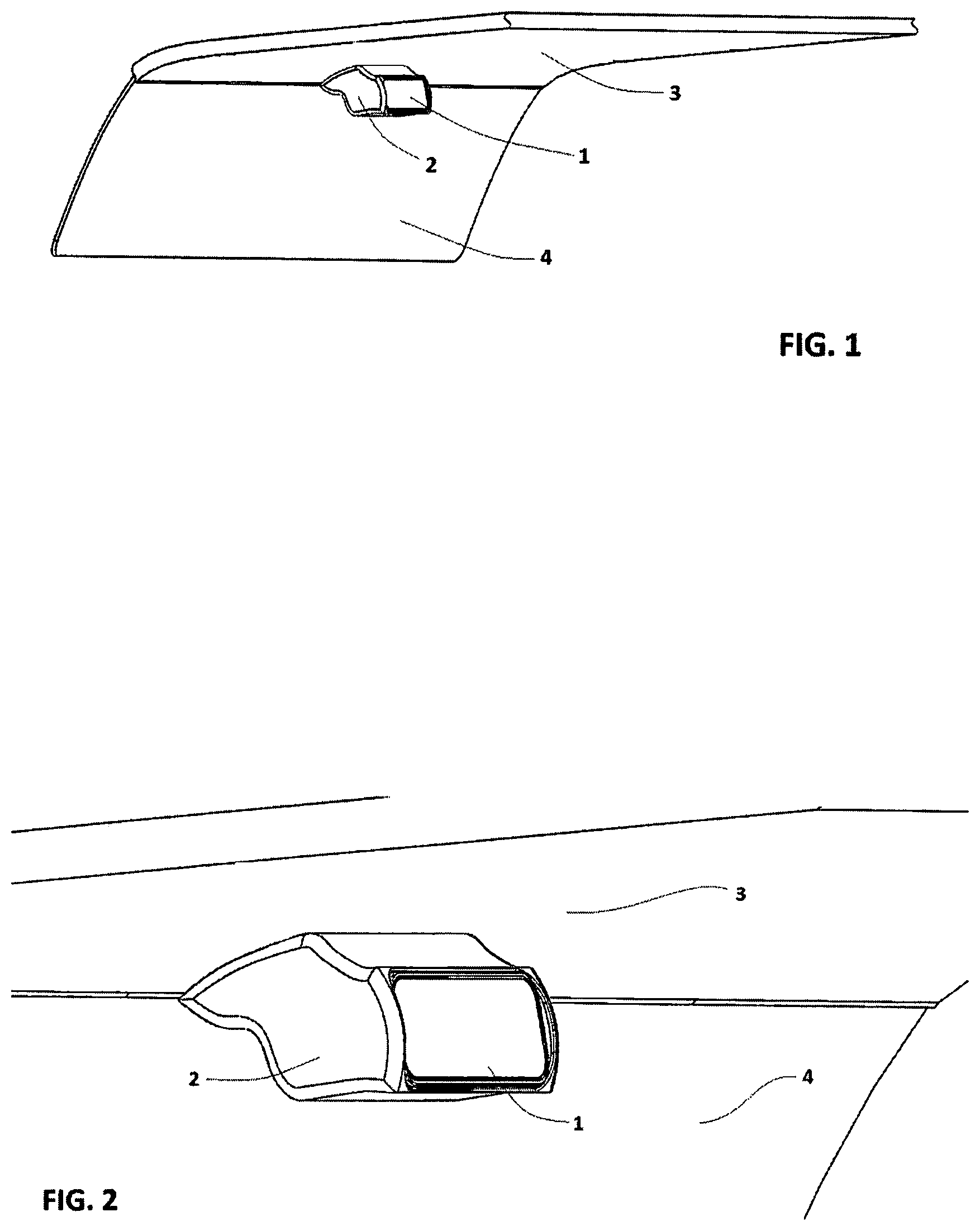 Patent US12105486 — Rear view mirror remote control system — Figure 1