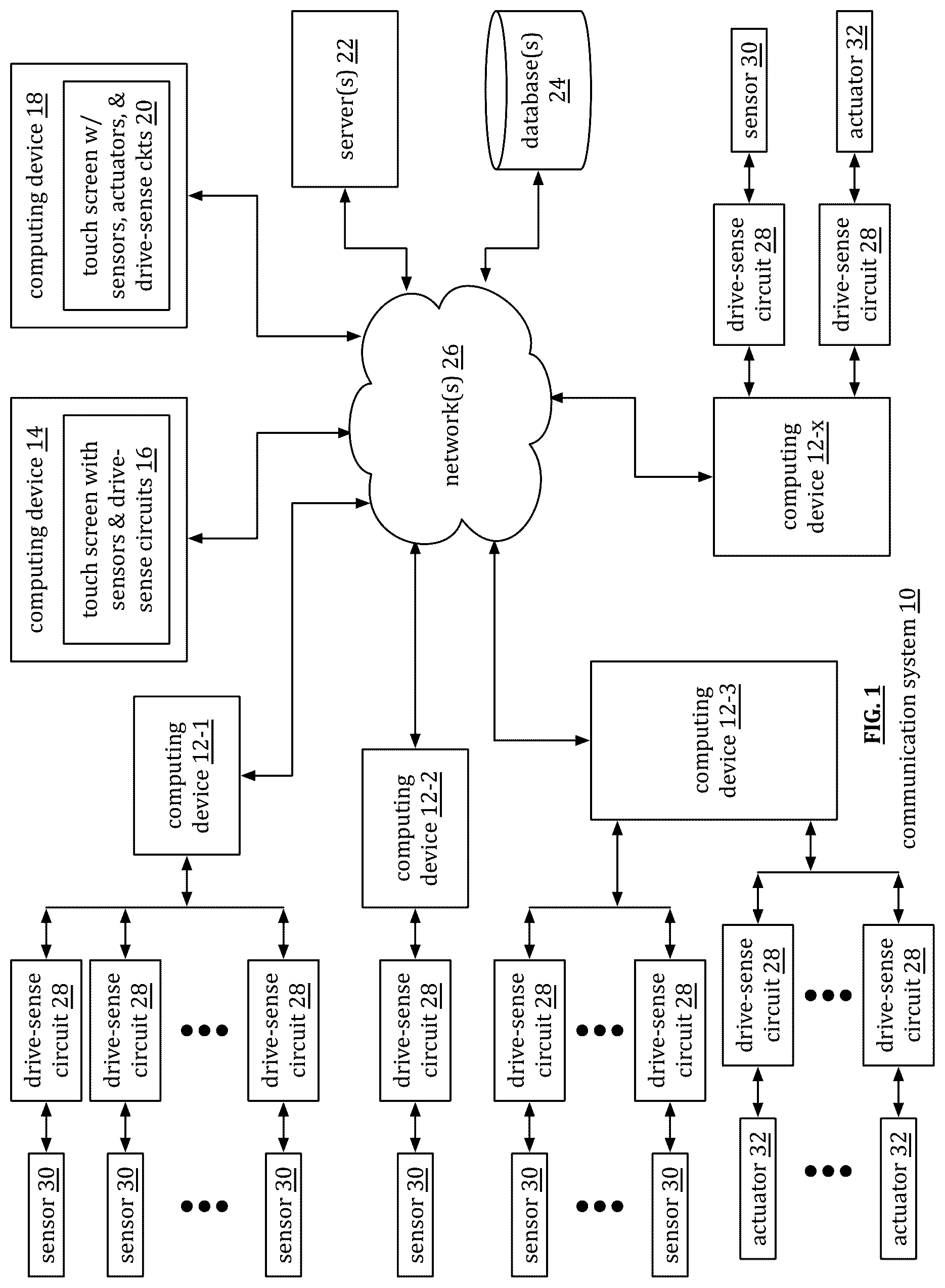 Patent US12105489 Figure 1 – Machine and load regulation based on power system signal sensing