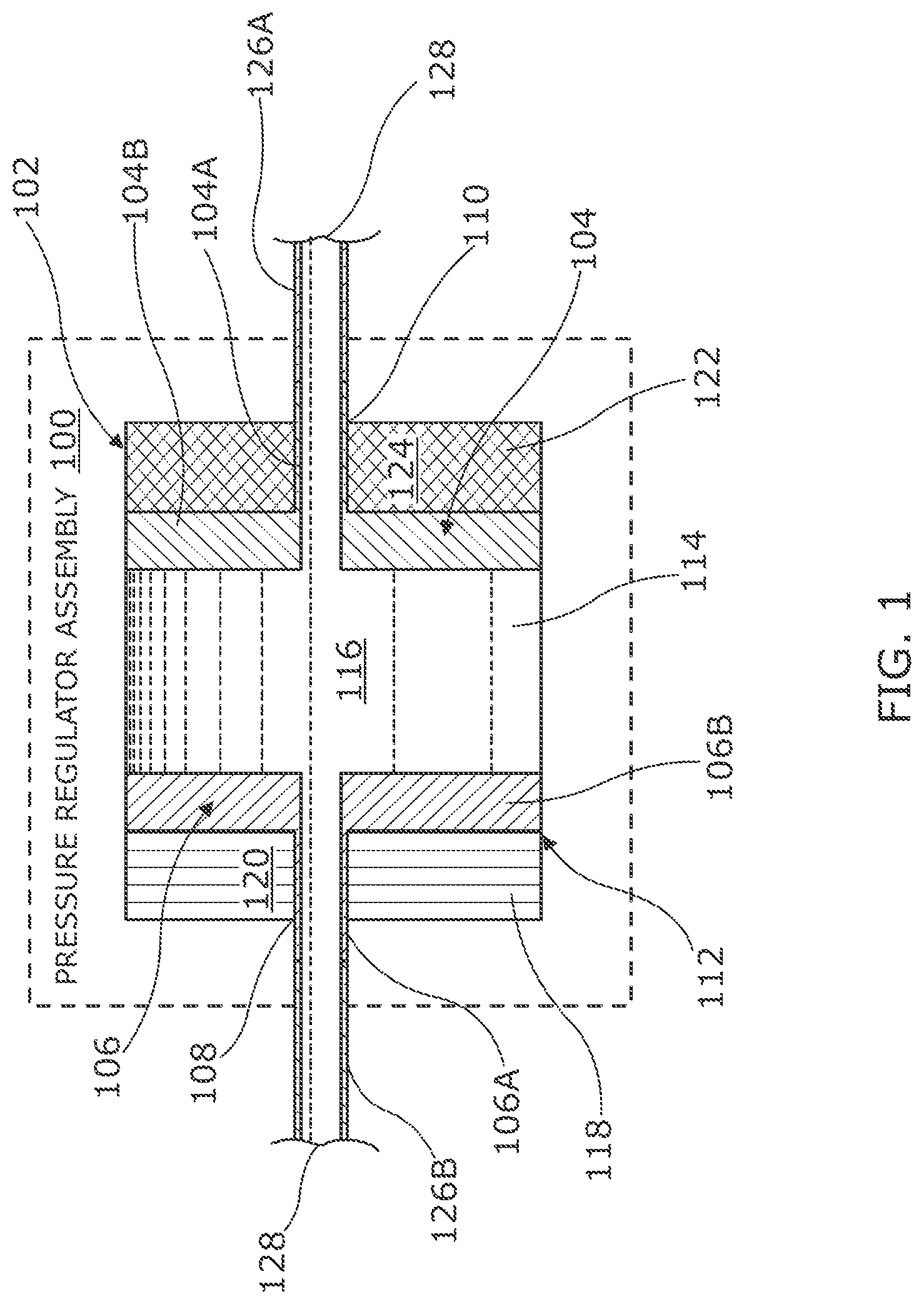 Patent US12105538 — Pressure regulator assembly for a coolant distribution unit — Figure 1