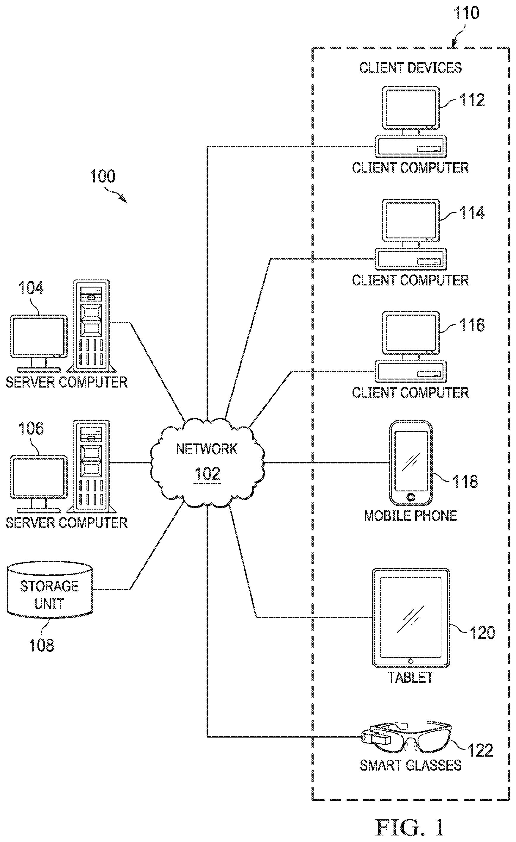 Patent US12105612 — Algorithmic architecture co-design and exploration — Figure 1