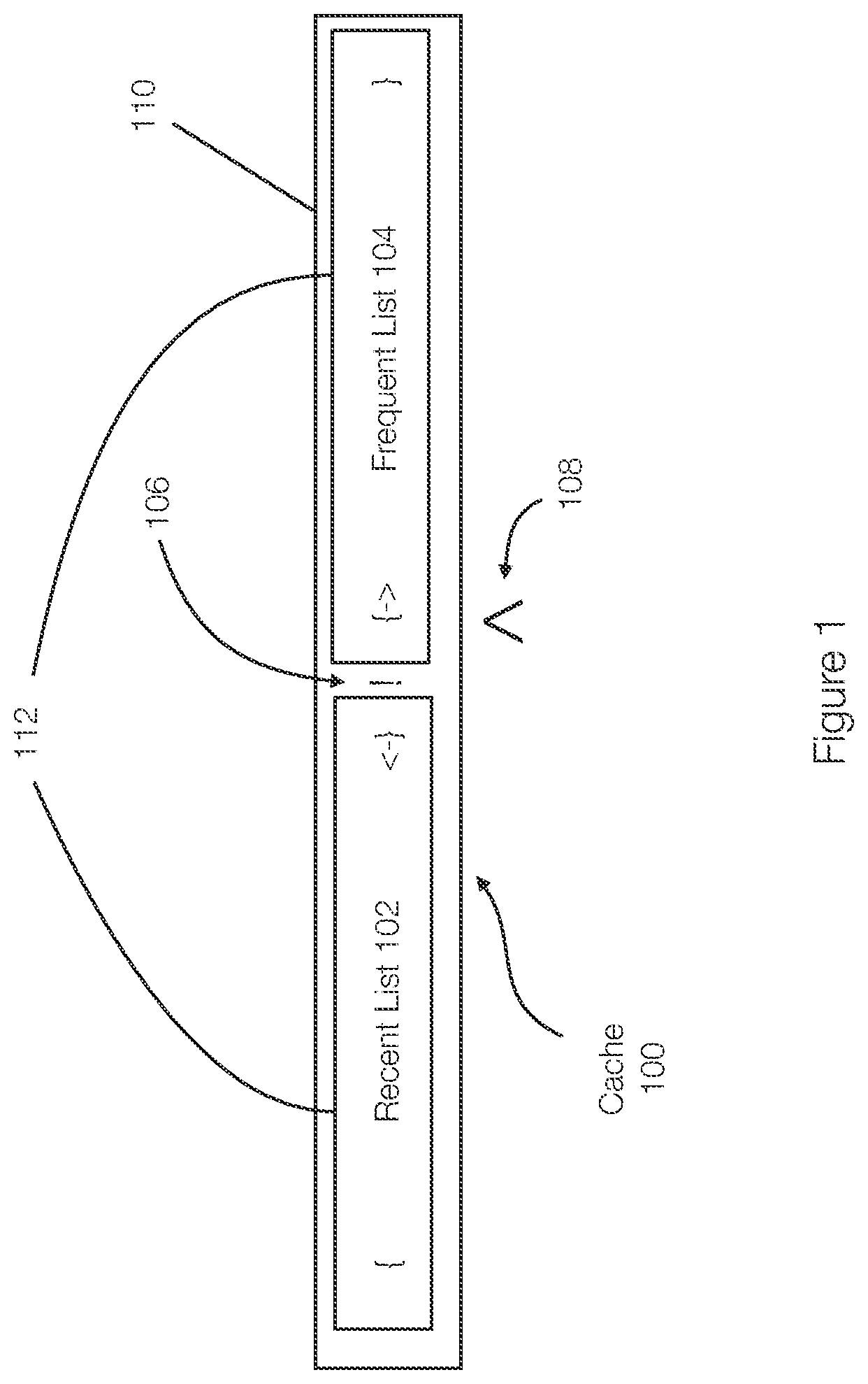 Patent US12105626 — Method for optimized cache insertion — Figure 1