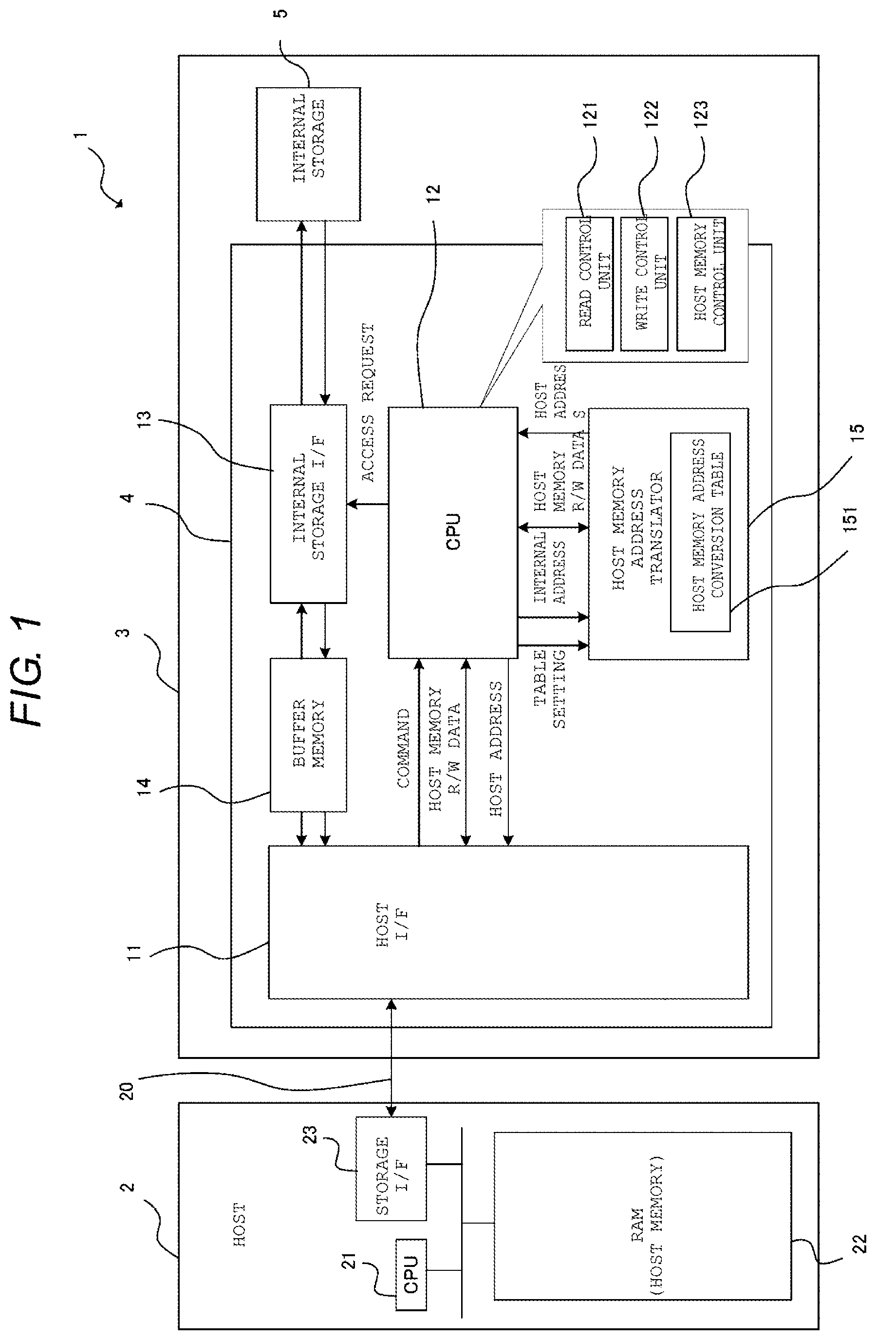 Patent US12105641 Figure 1 – Electronic device