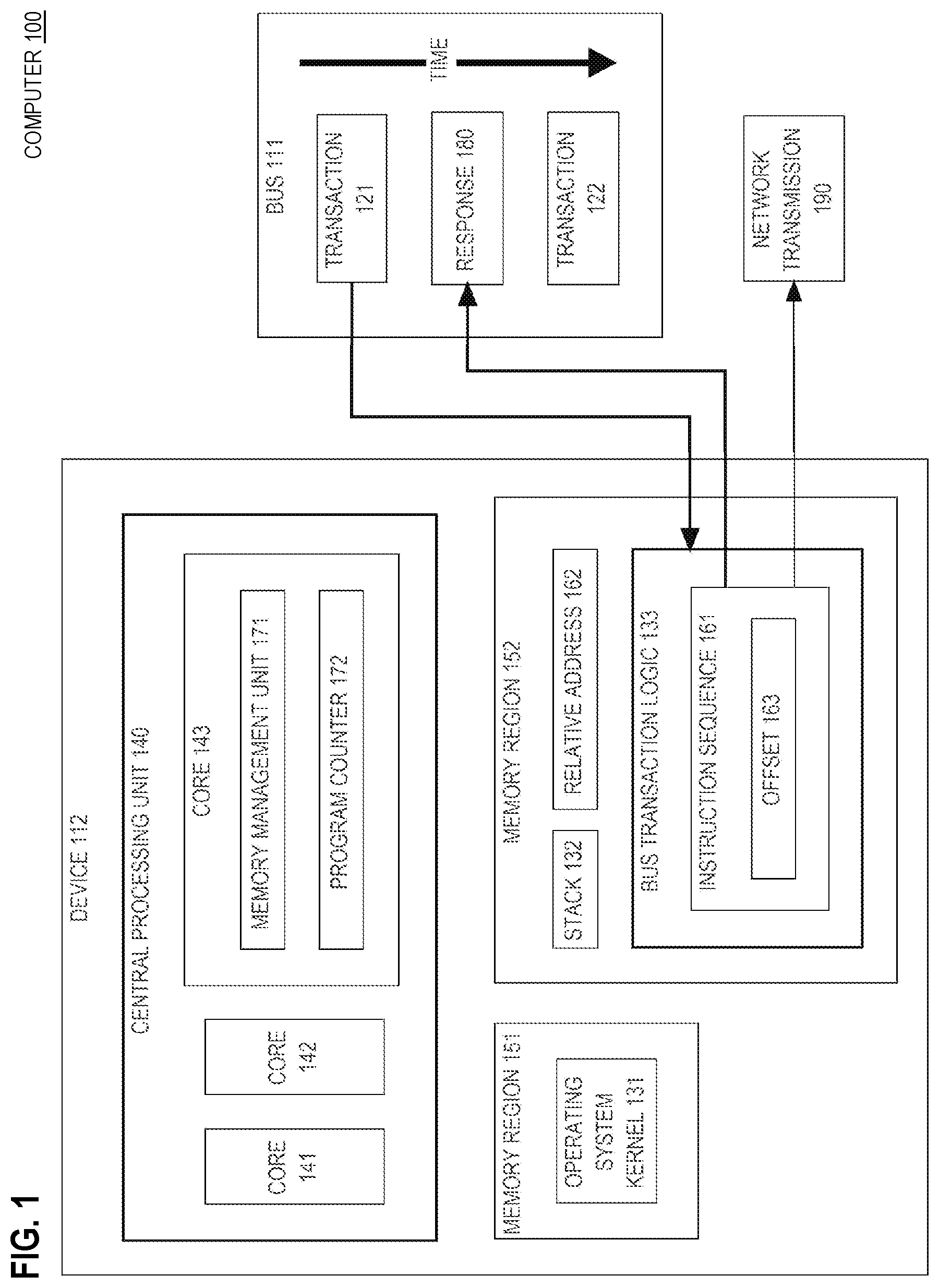 Patent US12105649 Figure 1 – Method for maintaining a running software service through a soft reboot of an operating system (OS) kernel