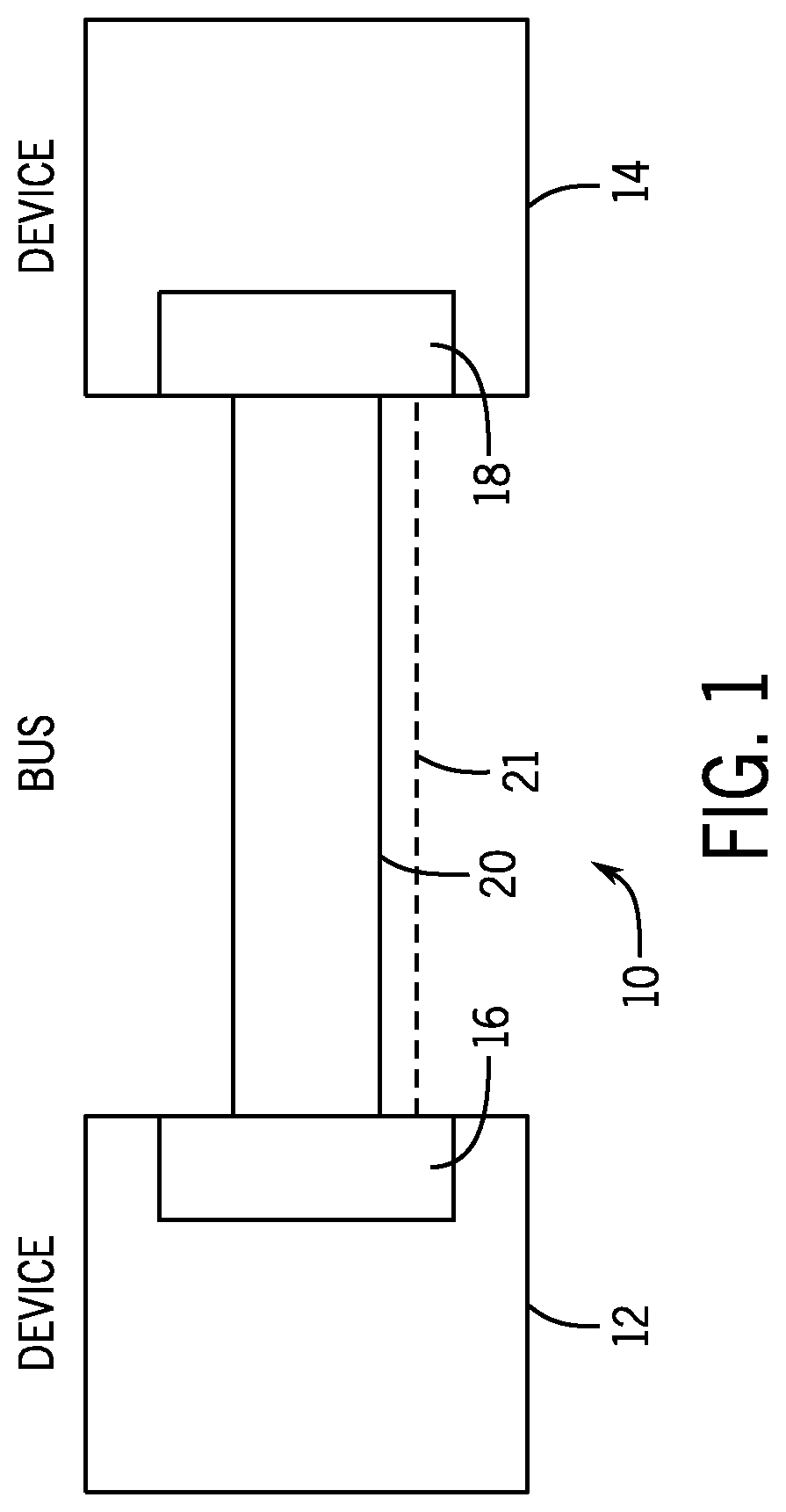 Patent US12105657 — User signals for data transmission over a bus interface protocol — Figure 1