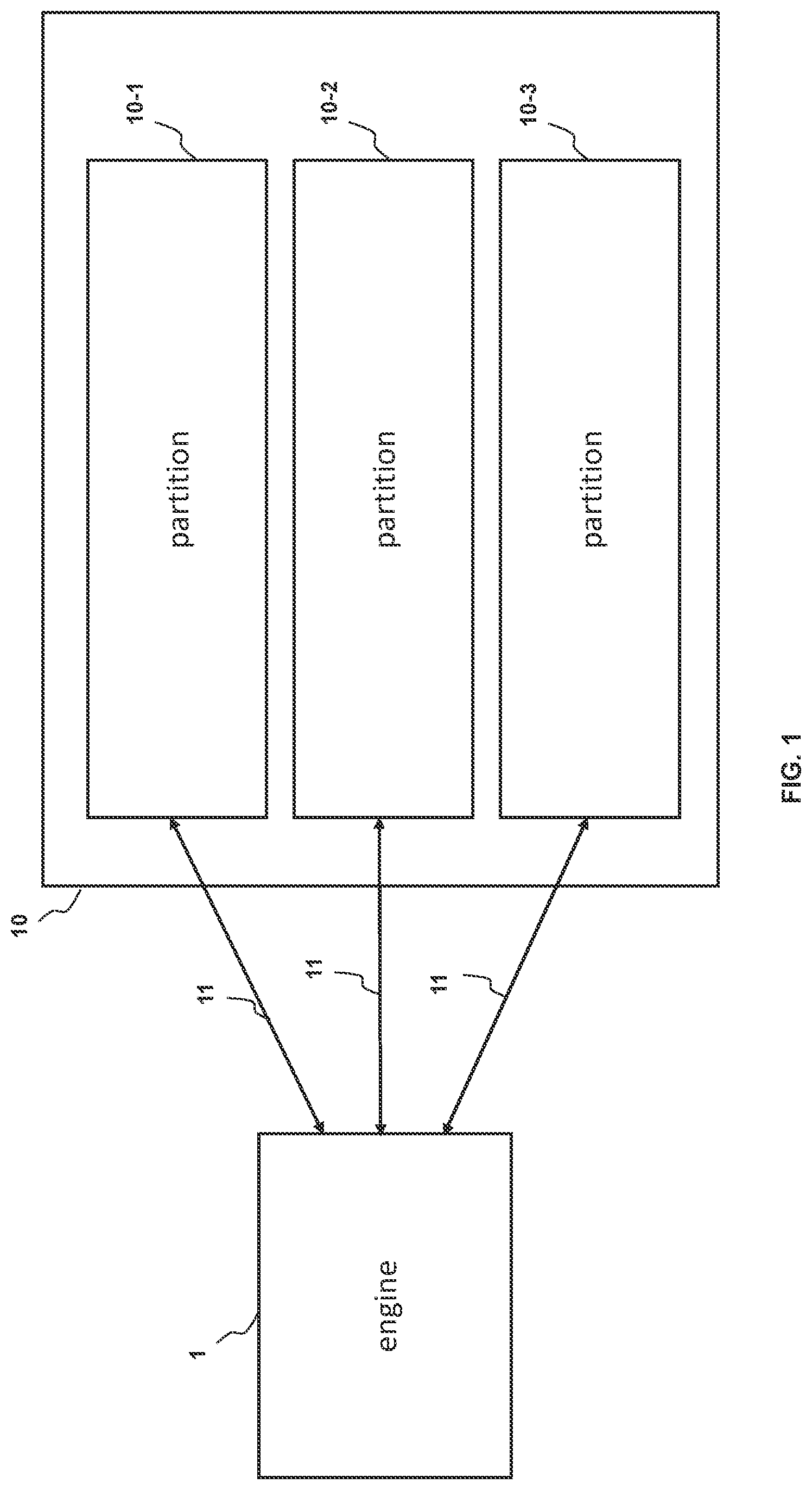 Patent US12105737 Figure 1 – Statistics-based dynamic database partitions