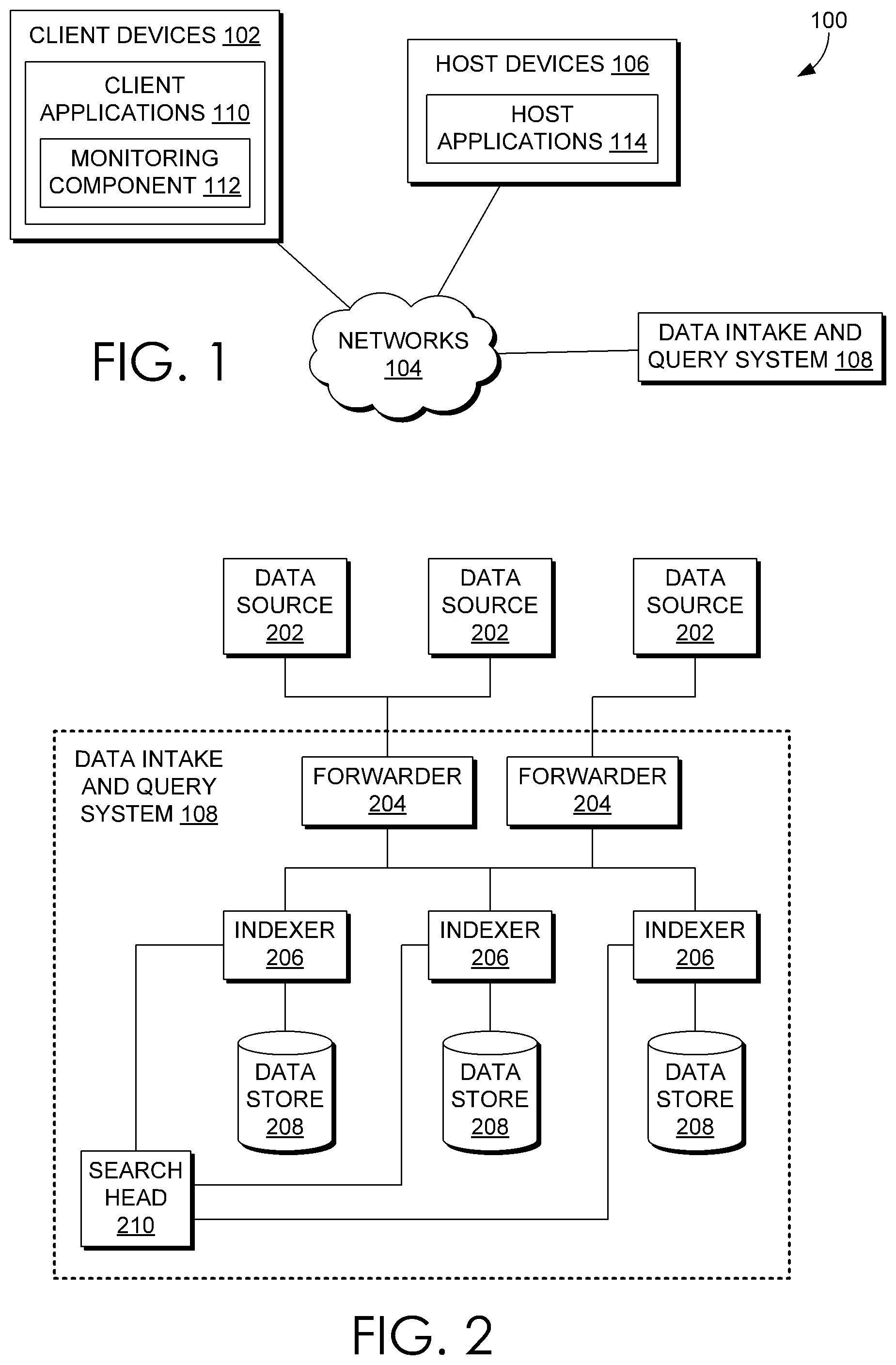 Patent US12105740 — Low-latency streaming analytics — Figure 1