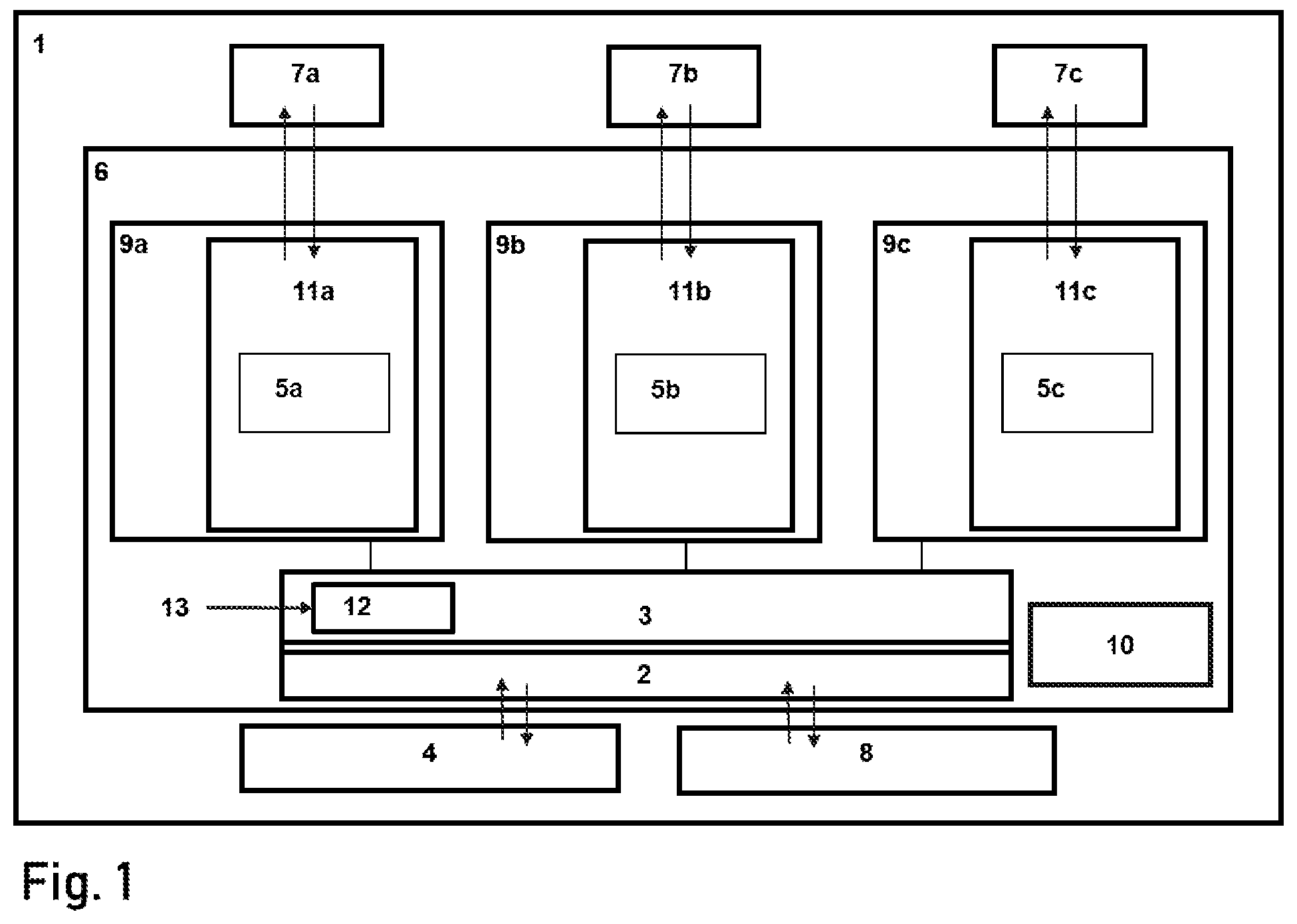 Patent US12105803 — Apparatus and application device for protection of security — Figure 1